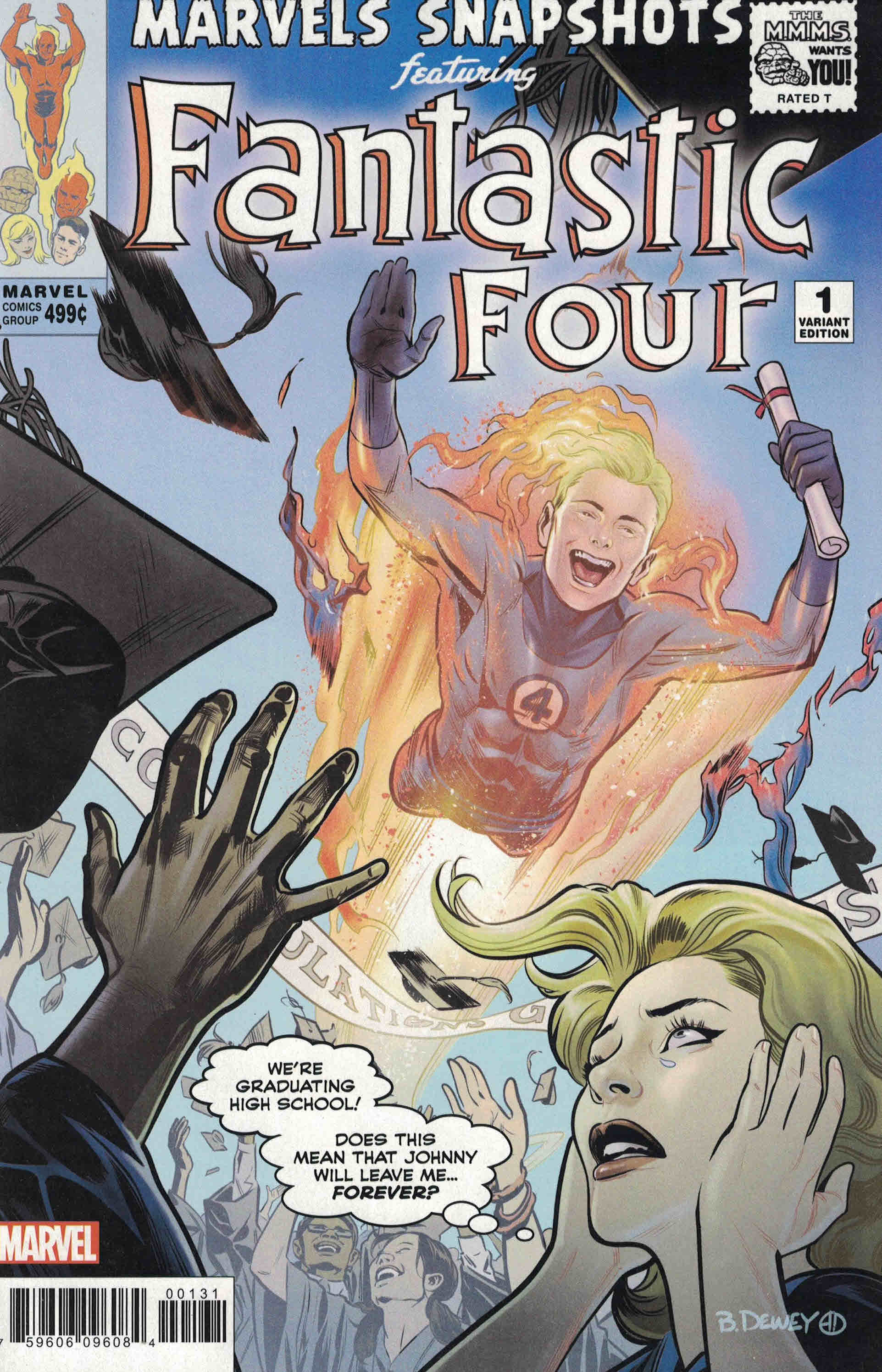 Fantastic Four Marvels Snapshots #1 Benjamin Dewey Variant Marvel 2020
