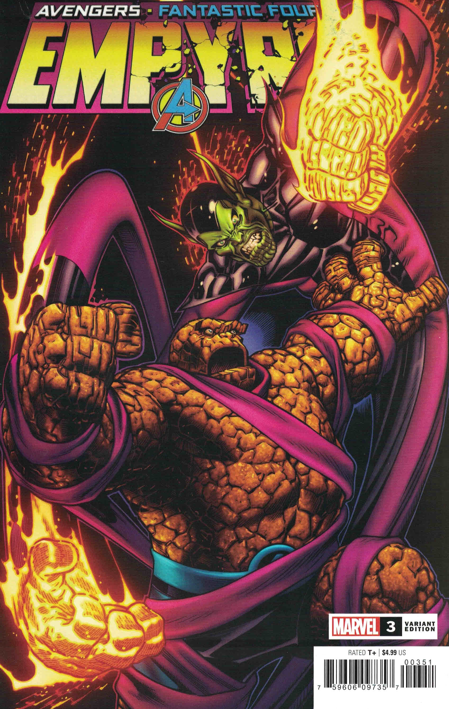 Empyre 3 1 50 Ed Mcguinness Variant Marvel Avengers Ff Ultimate Comics