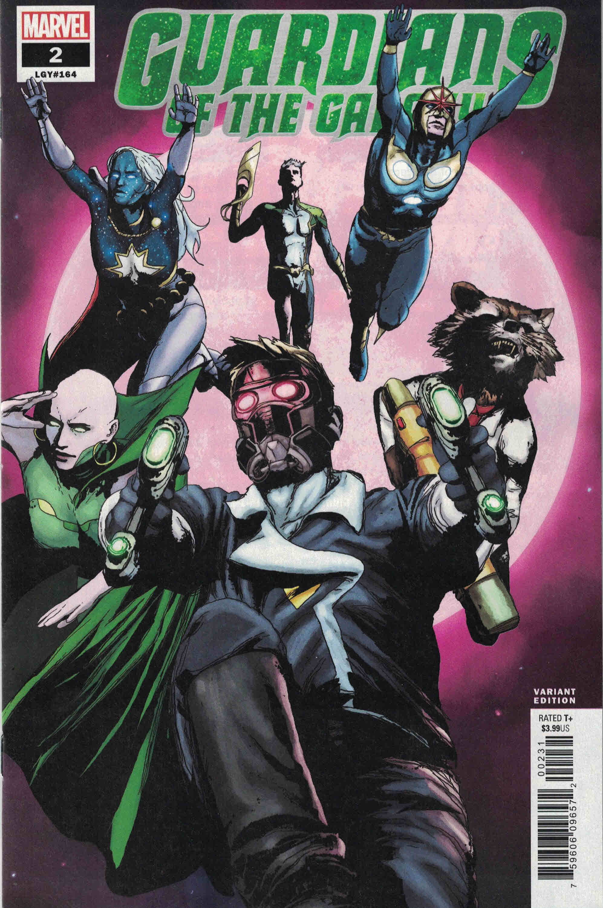 Guardians of the Galaxy #2 1:25 Andrea Sorrentino Variant Marvel 2020