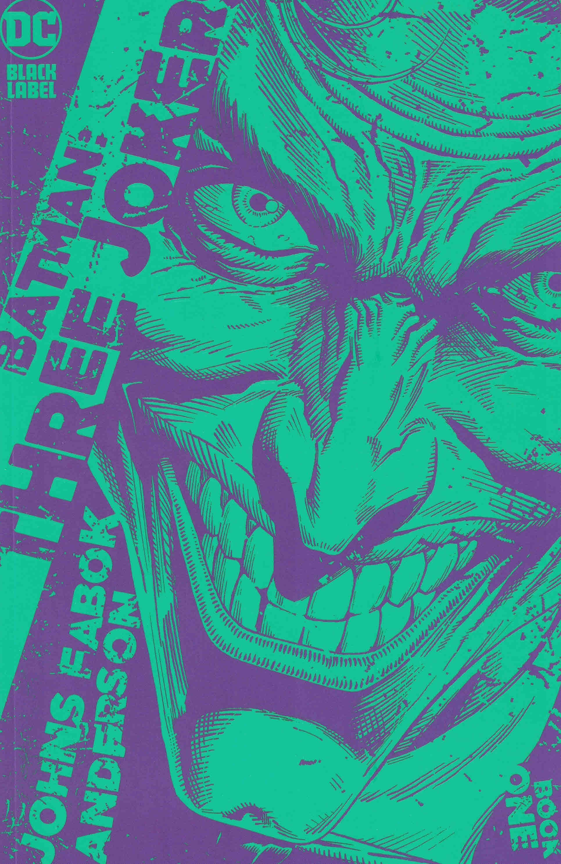 Batman Three Jokers #1 1:25 Jason Fabok Green Variant DC 2020