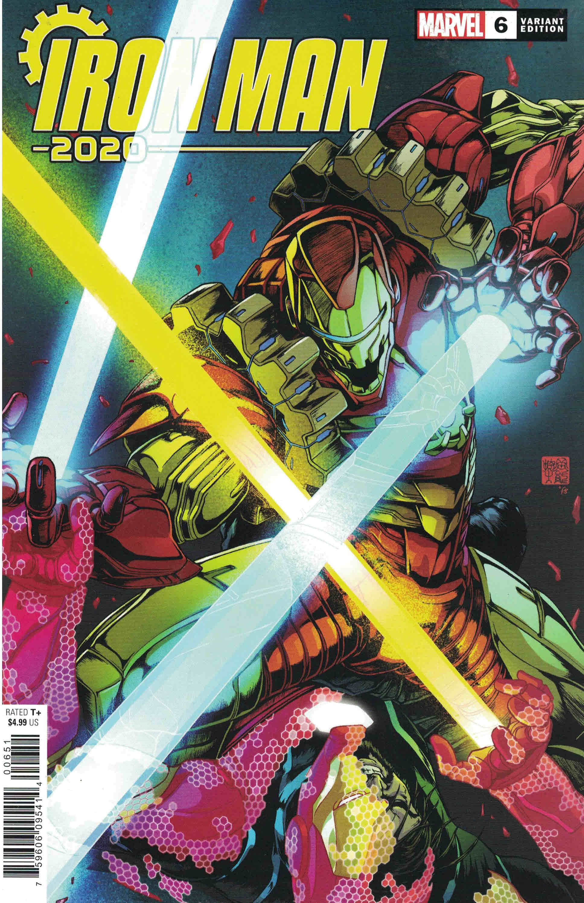 Iron Man 2020 #6 1:25 Takashi Okazaki Variant Marvel 2020