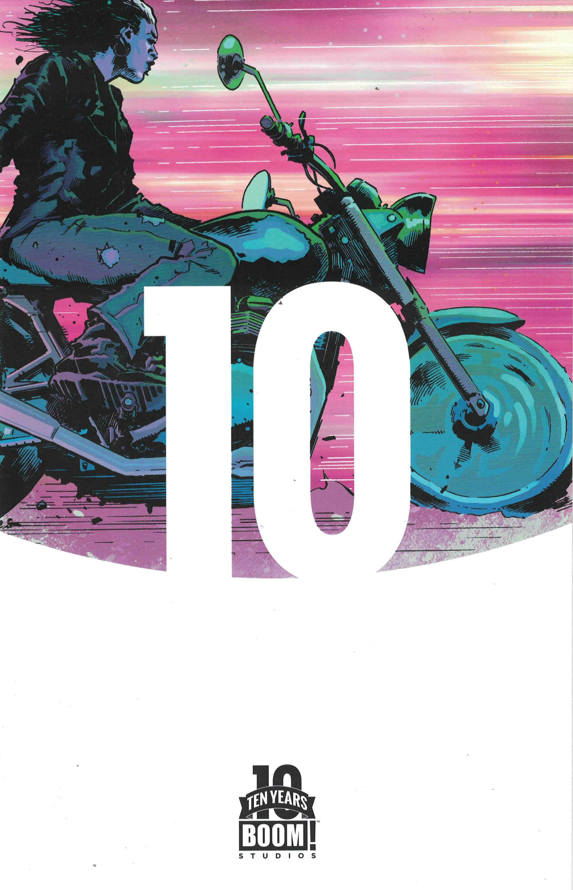 Curb Stomp #1 1:10 Trevor Hairsine Ten Years of Boom Anniversary Variant
