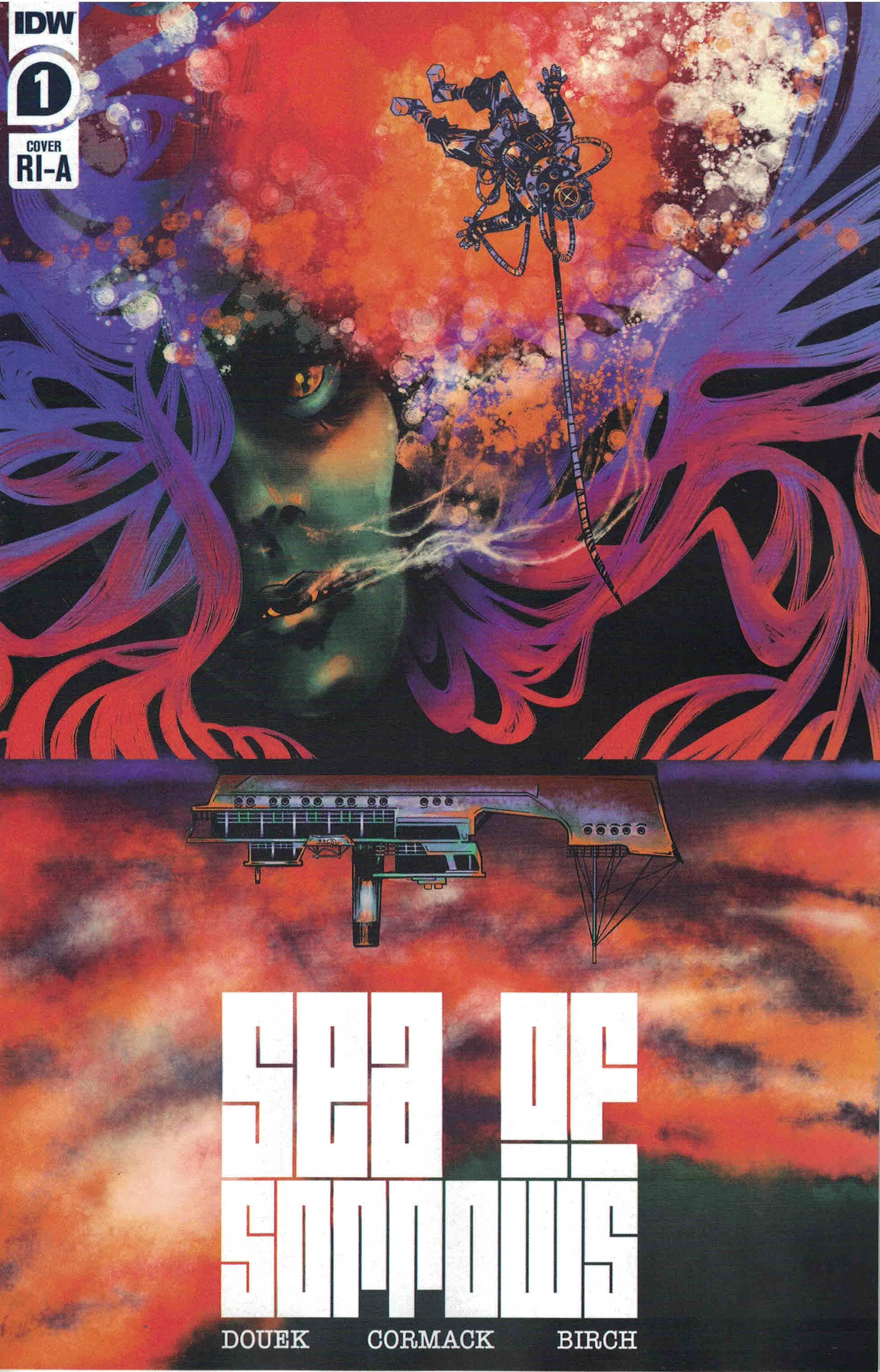 Sea of Sorrows #1 1:10 Katie Sawatsky Variant IDW 2020