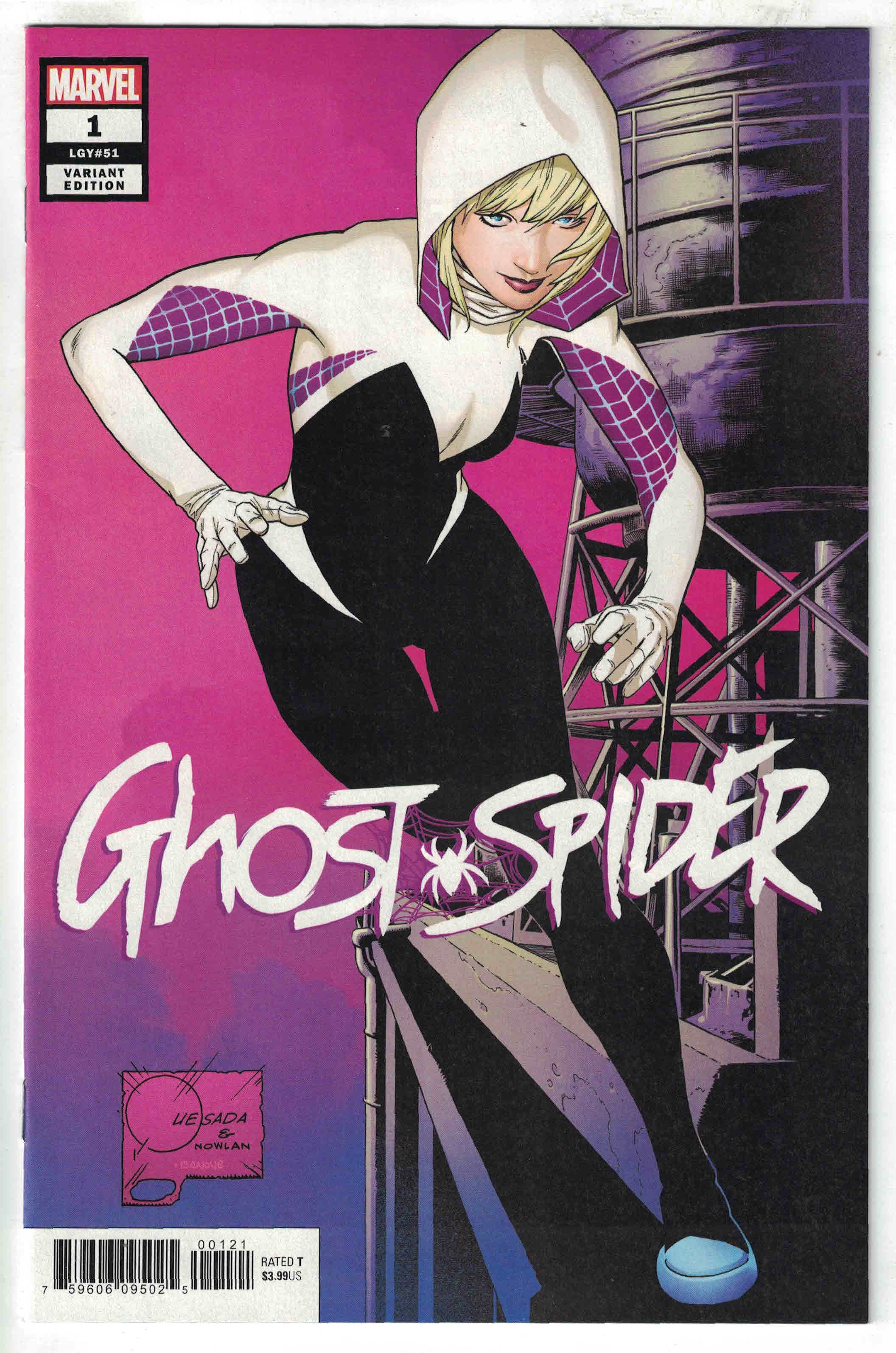 Ghost Spider #1 1:50 Joe Quesada Variant Marvel 2019 Spider-Gwen Verse VF/NM