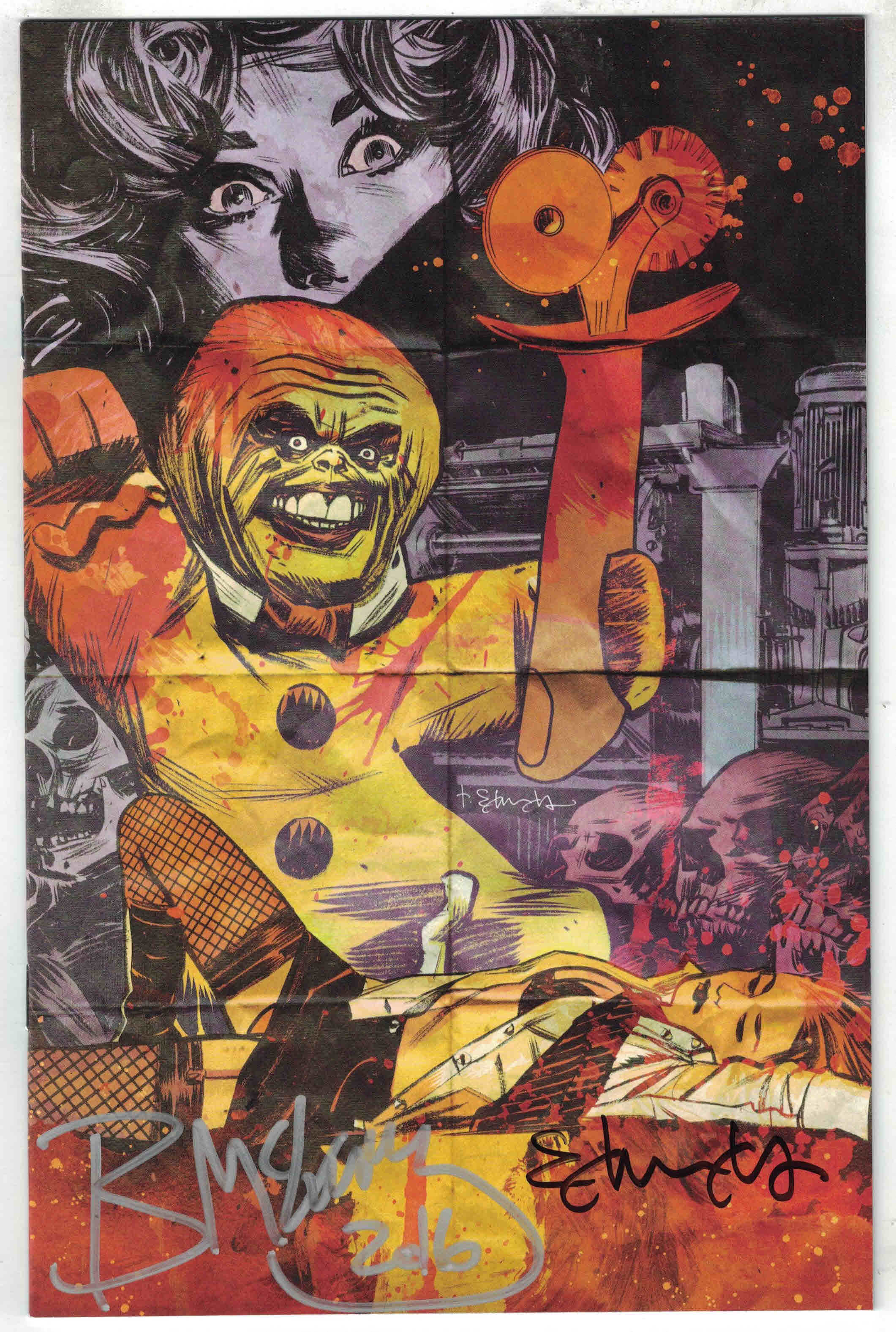 Gingerdead Man #1 Tommy Lee Edwards Exclusive SIGNED by McKinney and Edwards