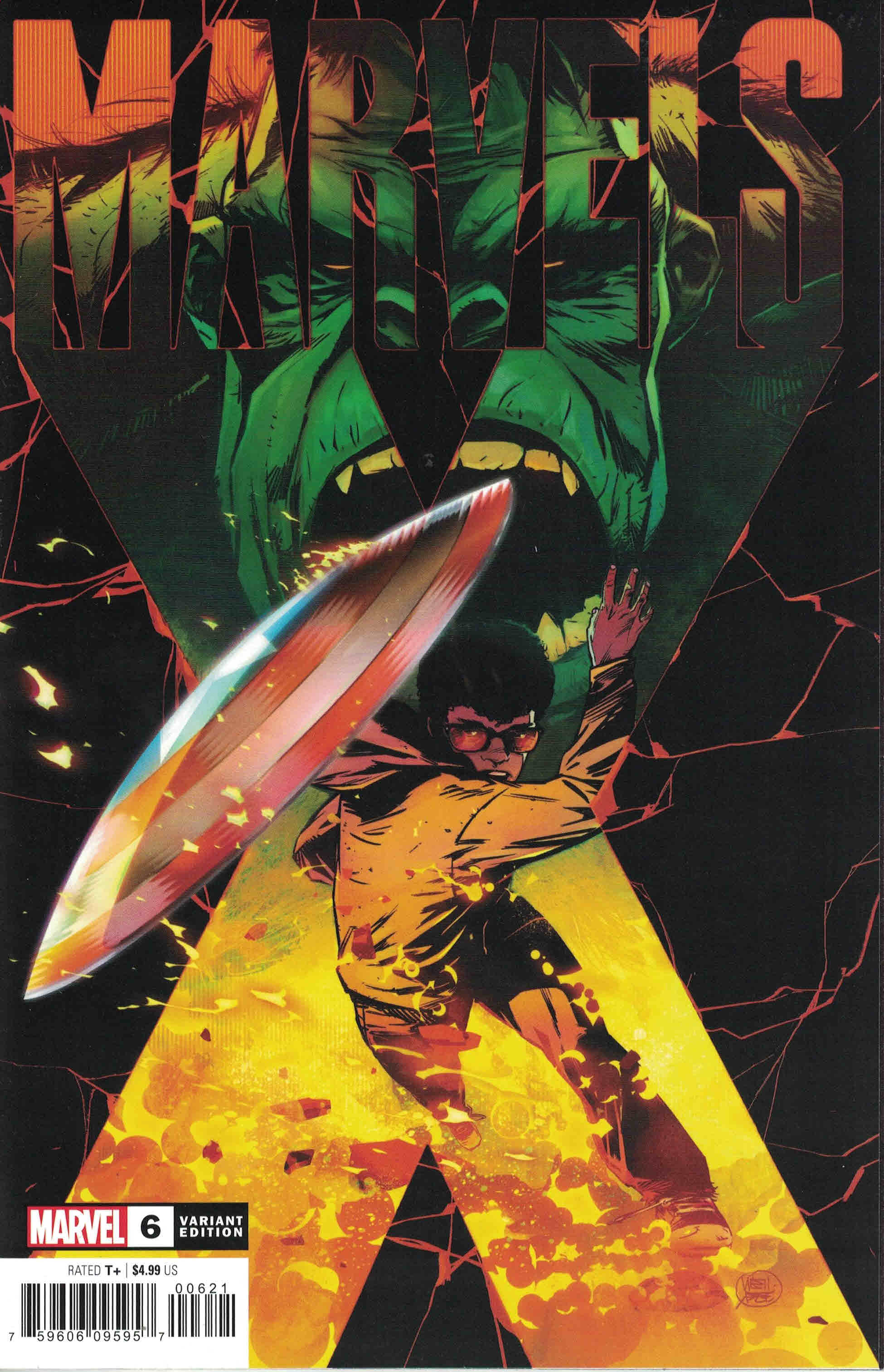 Marvels X #6 1:25 Well-Bee Variant Marvel 2020