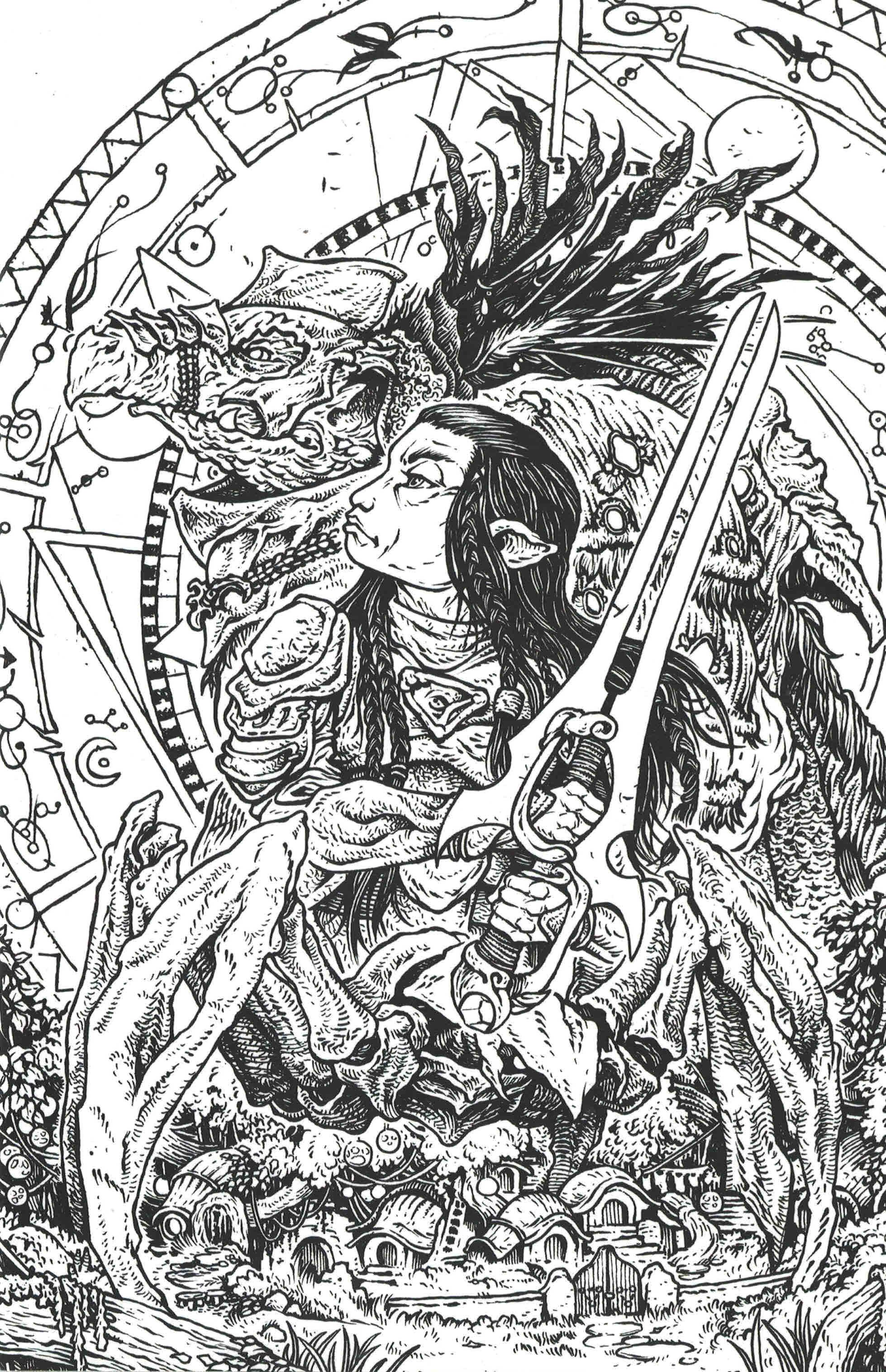 Dark Crystal Age of Resistance #2 1:25 David Peterson Virgin Variant BOOM 2019
