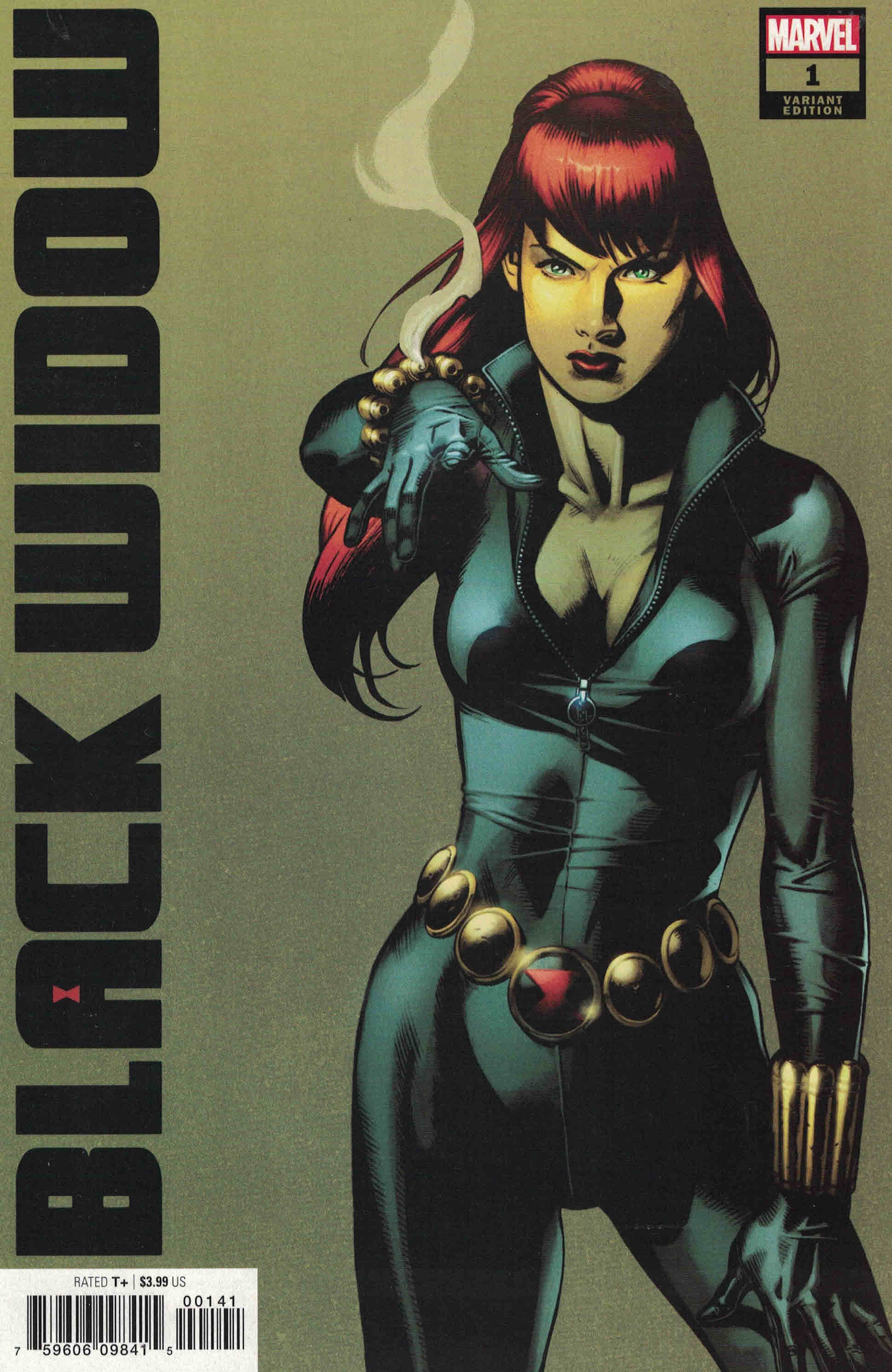 Black Widow #1 1:100 JG Jones Hidden Gem Variant Marvel 2020