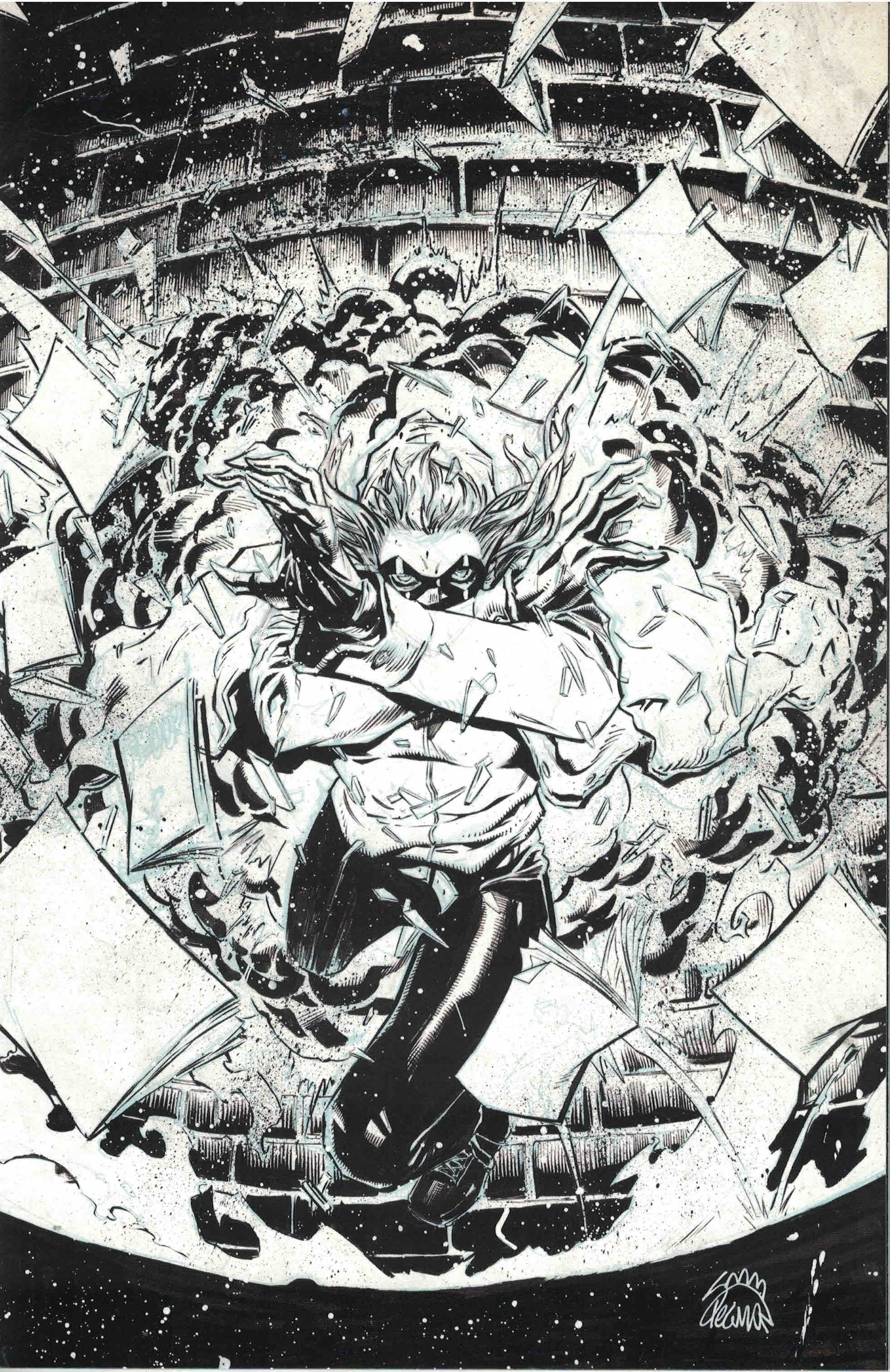 Crossover #1 1:100 Ryan Stegman B&W Virgin Variant Image 2020 Donny Cates