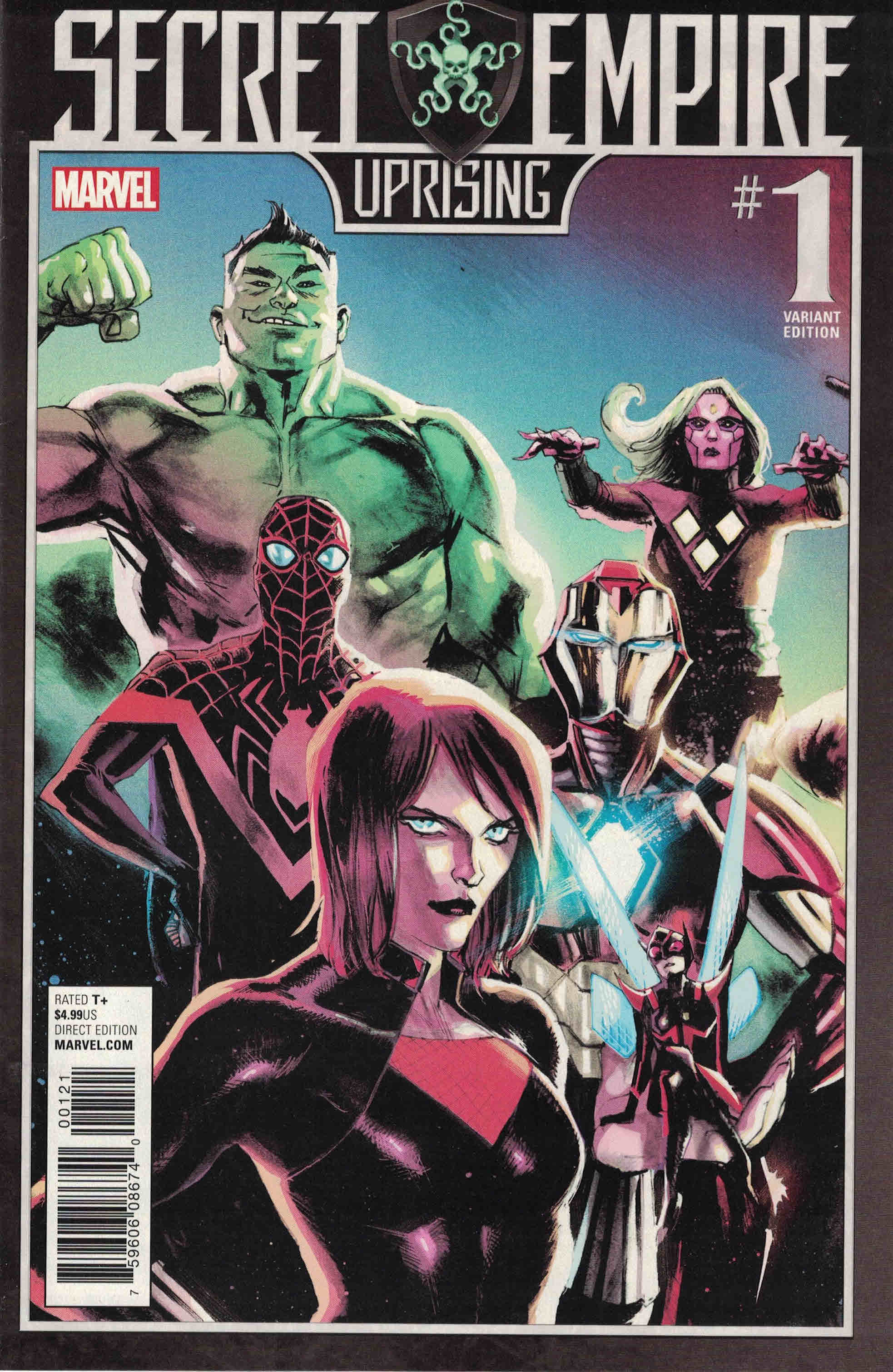 Secret Empire Uprising #1 Rafael Albuquerque Variant Marvel 2017
