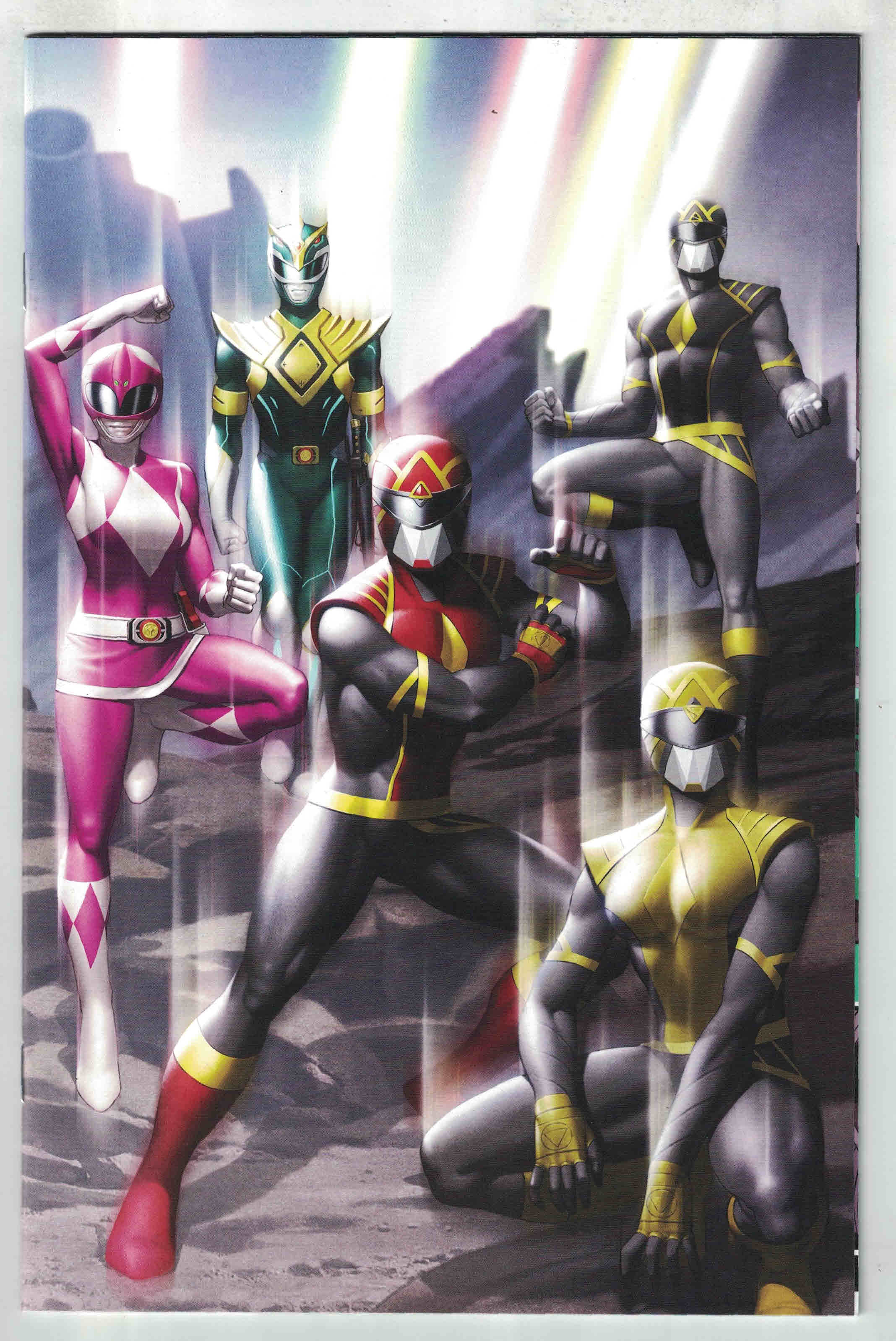 Power Rangers #1 Jung-Geun Yoon One-Per-Store Variant Boom! 2020 VF/NM