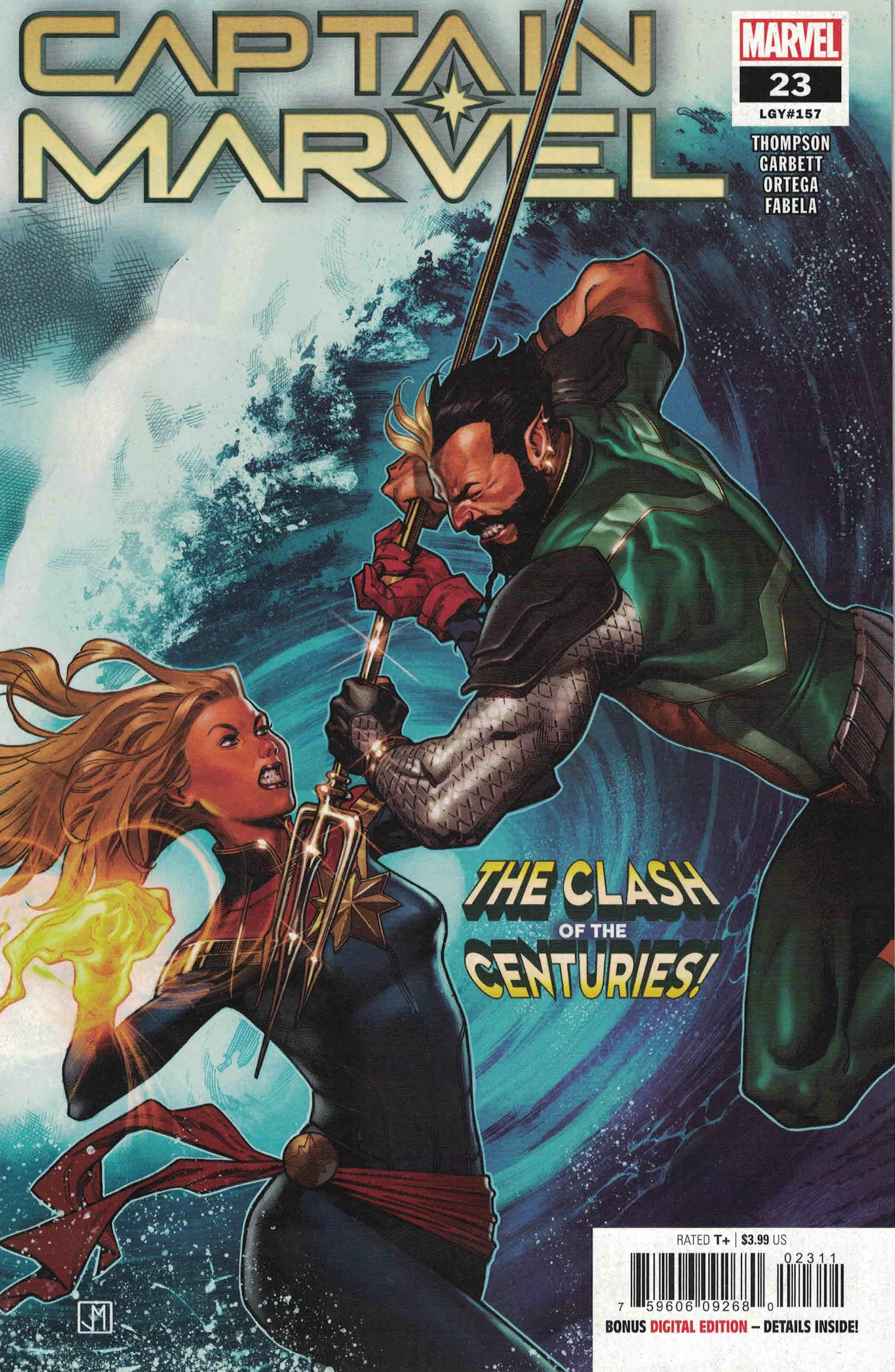 Captain Marvel #23 Russell Jorge Molina 1st Print CVR A Marvel 2018 Ove & Brigid