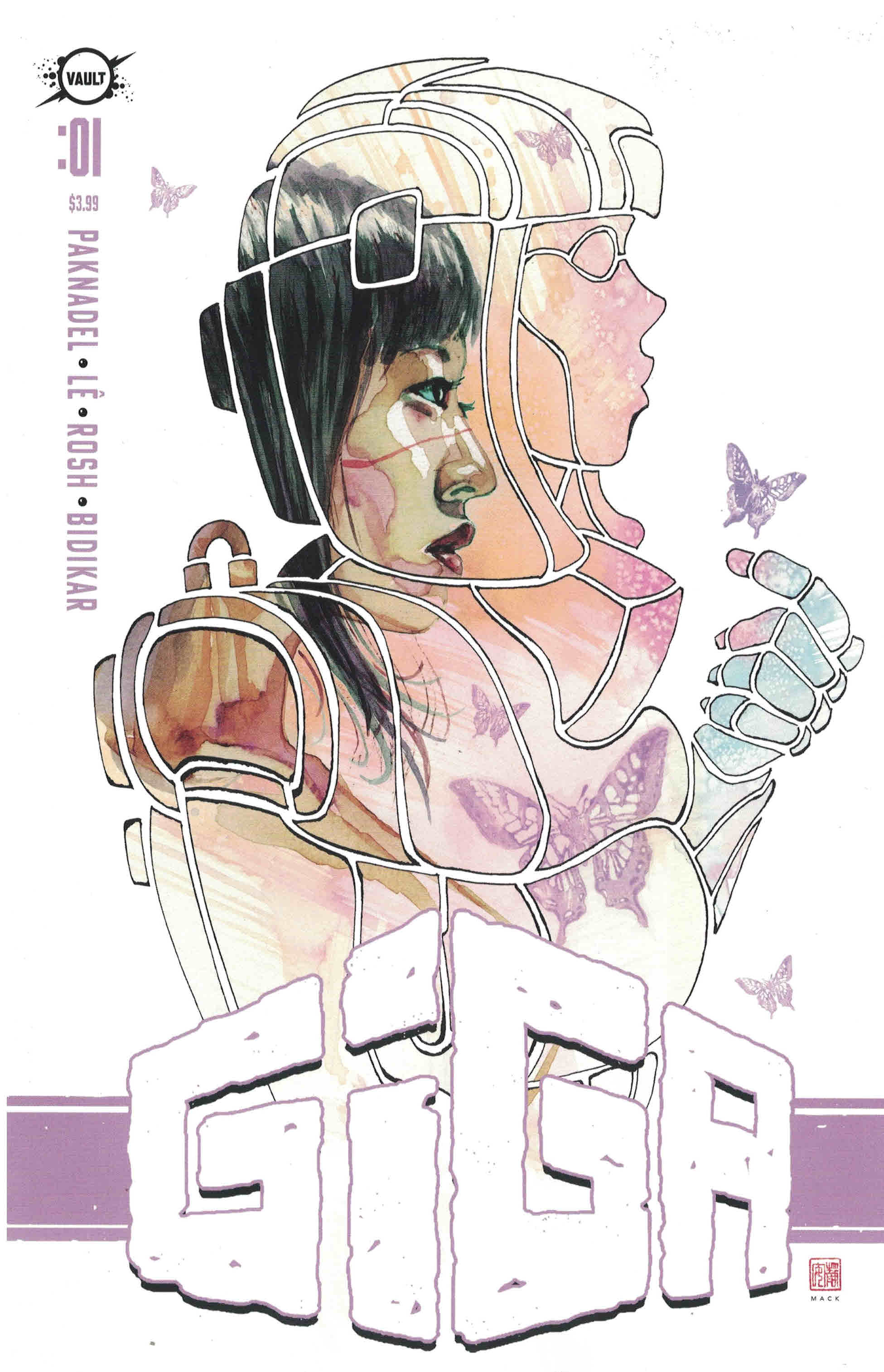 Giga #1 1:15 David Mack Variant Vault 2020 Alex Paknadel John Le