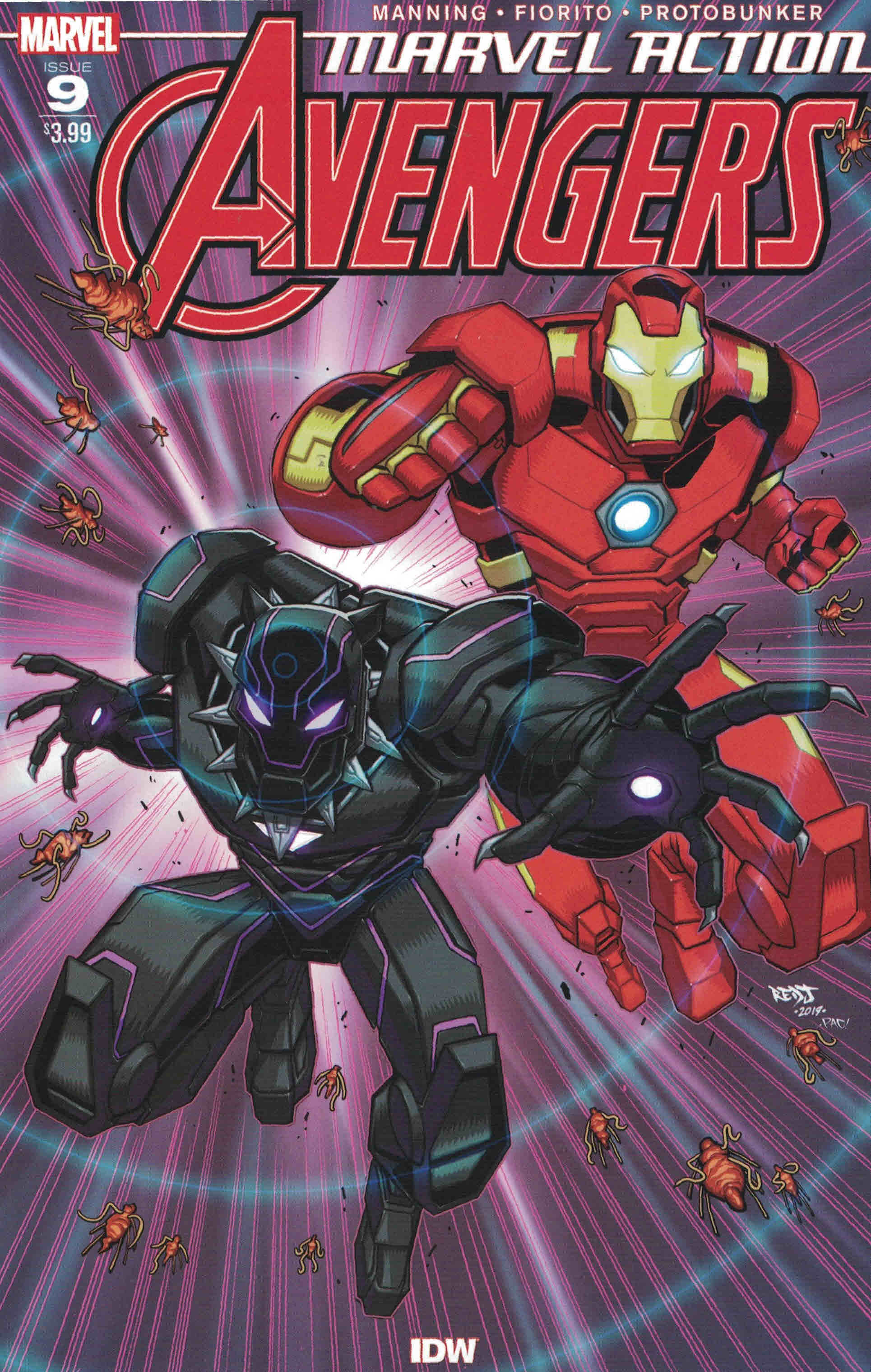 Marvel Action Avengers #9 1st Print Cover A IDW 2019 1st Cameo Yellow Hulk