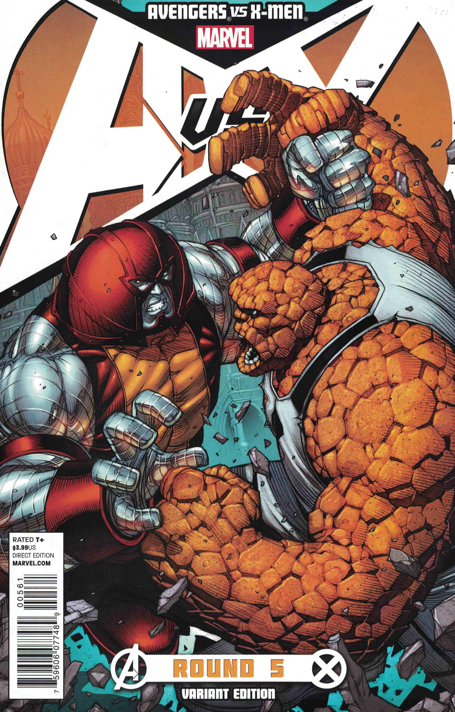 Avengers vs X-Men #5 1:25 Dale Keown Variant Marvel 2012 Colossus Thing