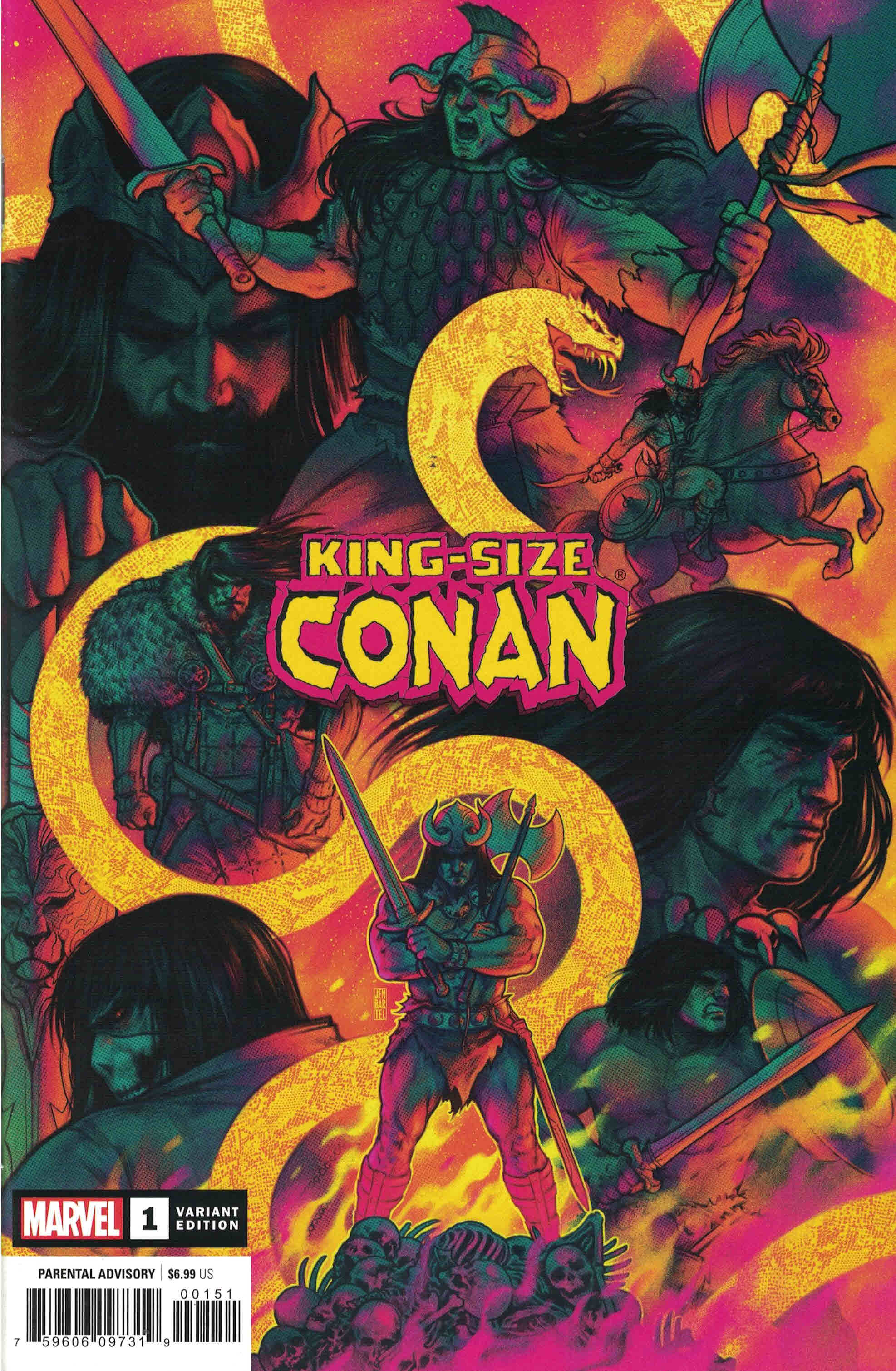 King-Size Conan #1 1:50 Jen Bartel Marvel 2020 Richard Thomas