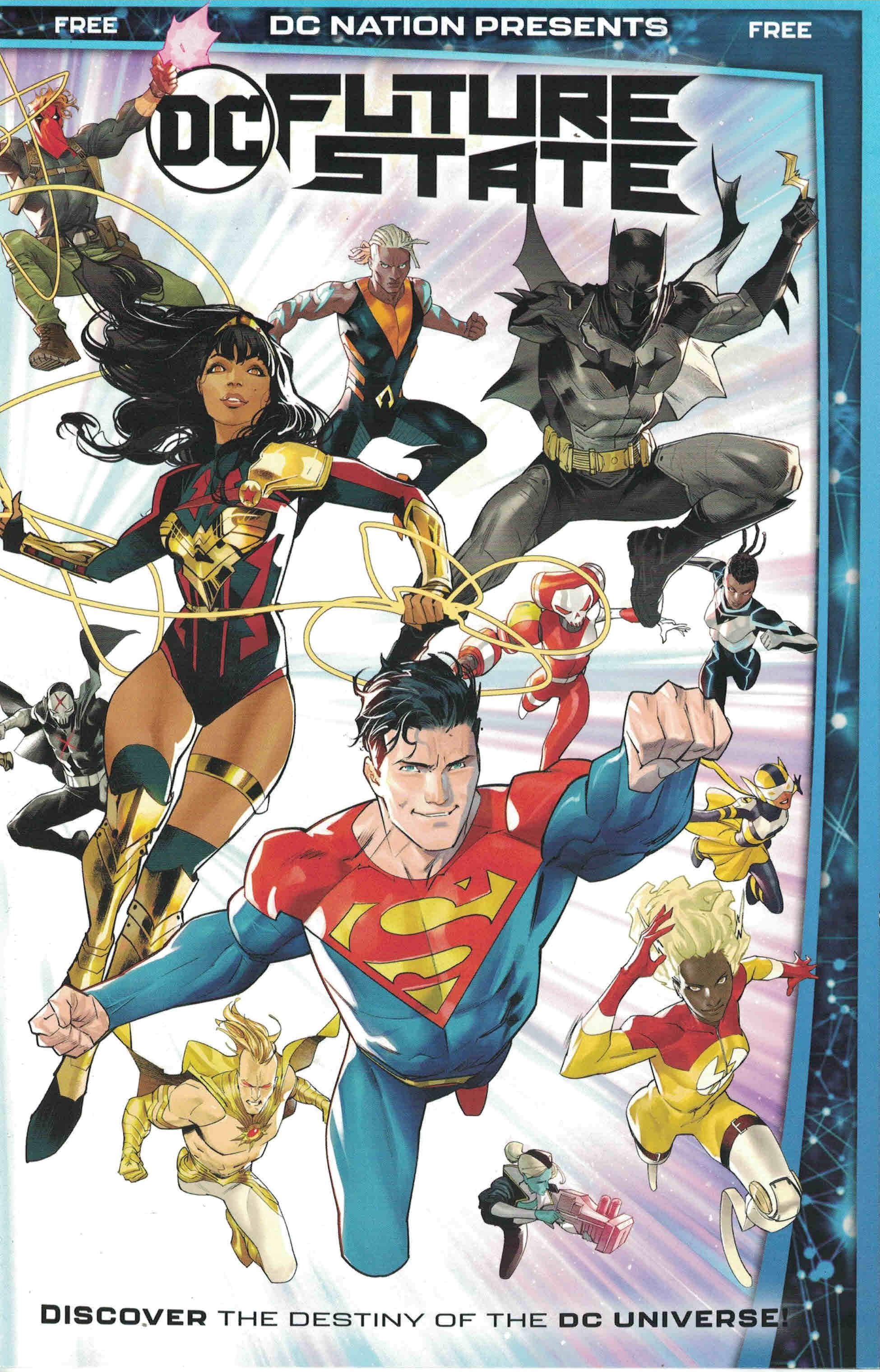 DC Nation Presents Future State Preview Dan Mora Wrap Around Cover DC 2020