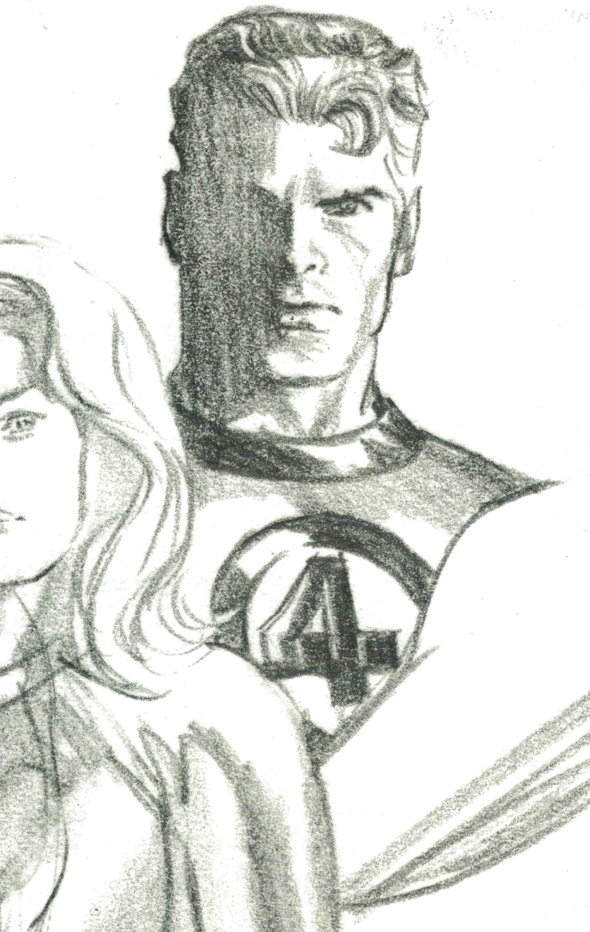 Fantastic Four #24 1:100 Ross Timeless Sketch Variant Marvel Mr Fantastic