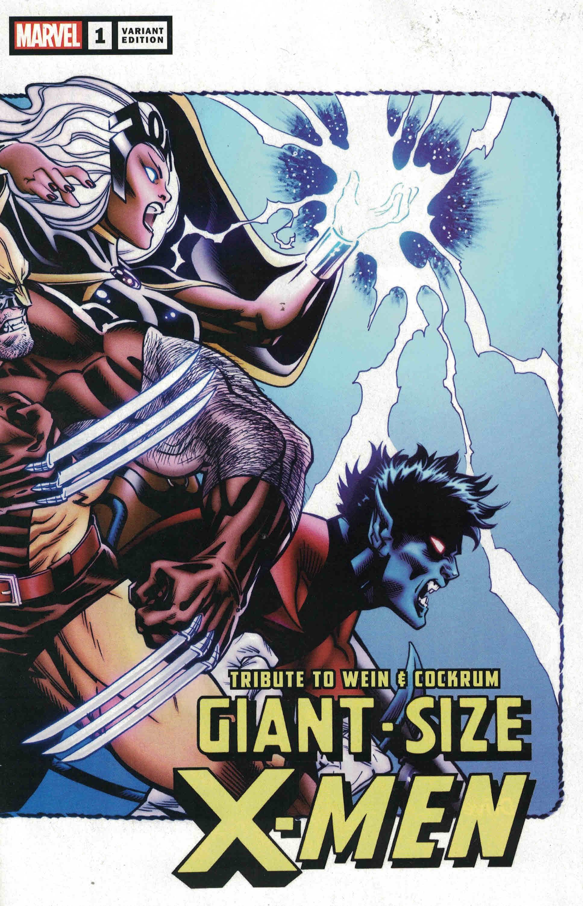 Giant-Size X-Men Tribute to Wein & Cockrum #1 1:25 Ed McGuinness Variant 2020
