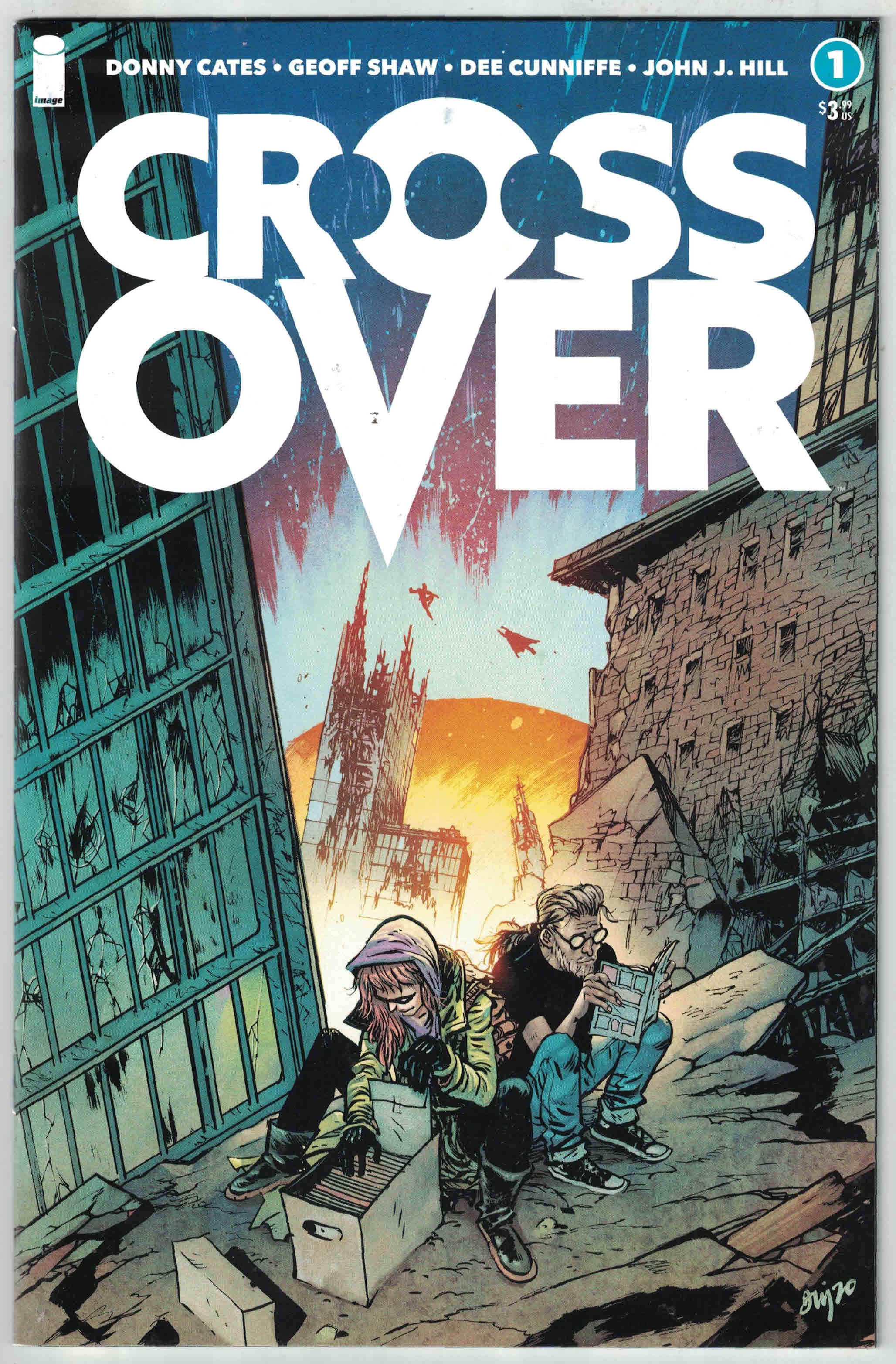 Crossover #1 1:10 Daniel Warren Johnson Variant Image 2020 Donny Cates VF/NM