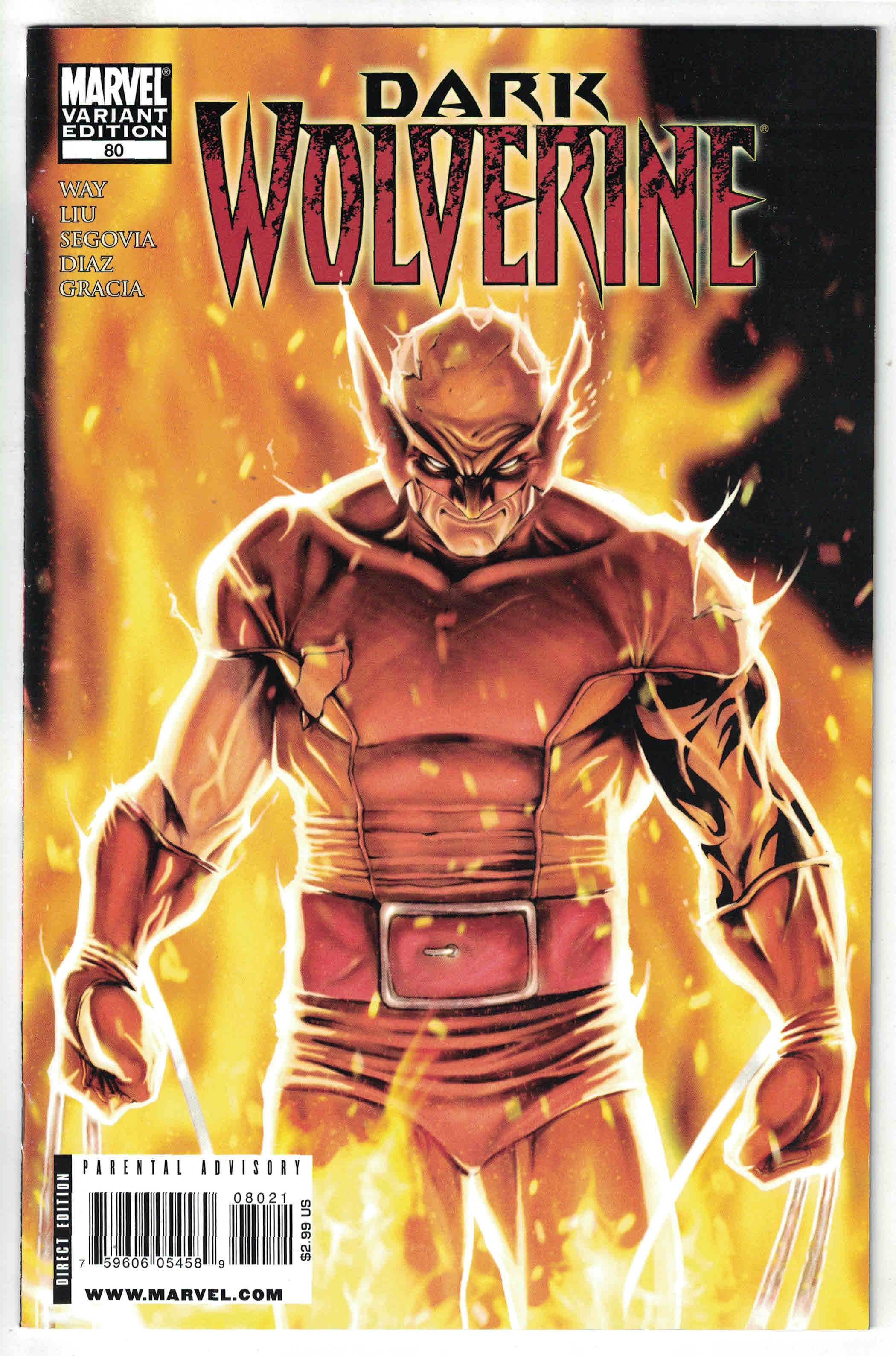 Dark Wolverine #80 1:15 Stefano Caselli Young Guns Variant Marvel VF/NM