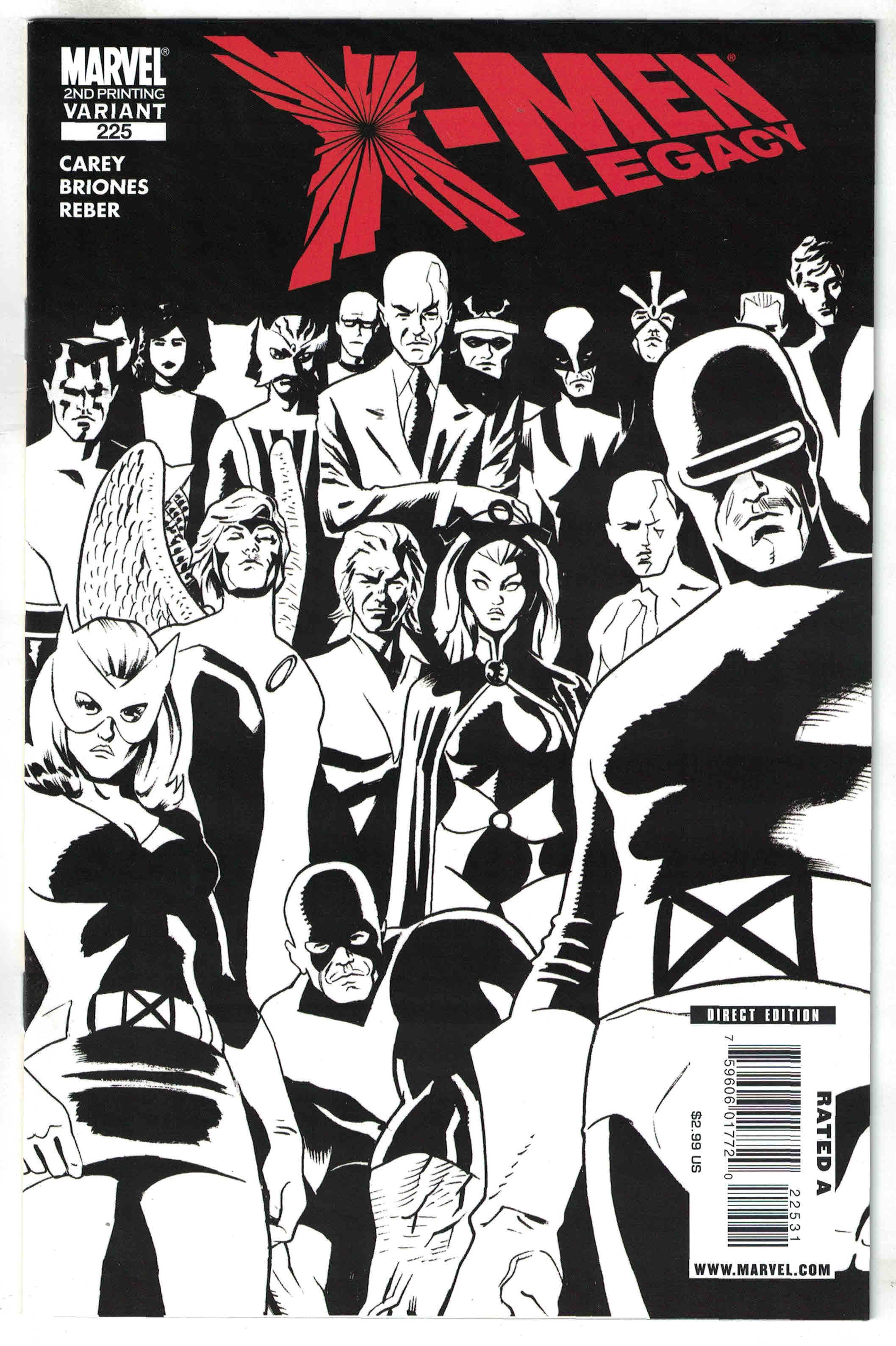 Marvel Legacy #225 Second Printing Daniel Acuna Variant Marvel VF/NM