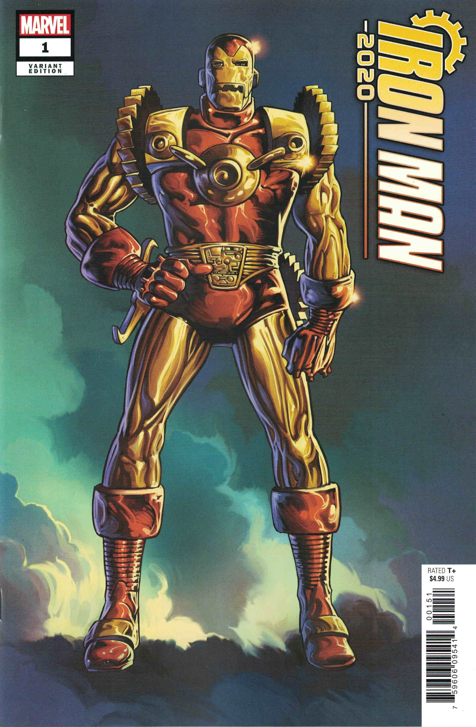 Iron Man 2020 #1 1:100 Herb Trimpe Barry Windsor-Smith Variant Marvel