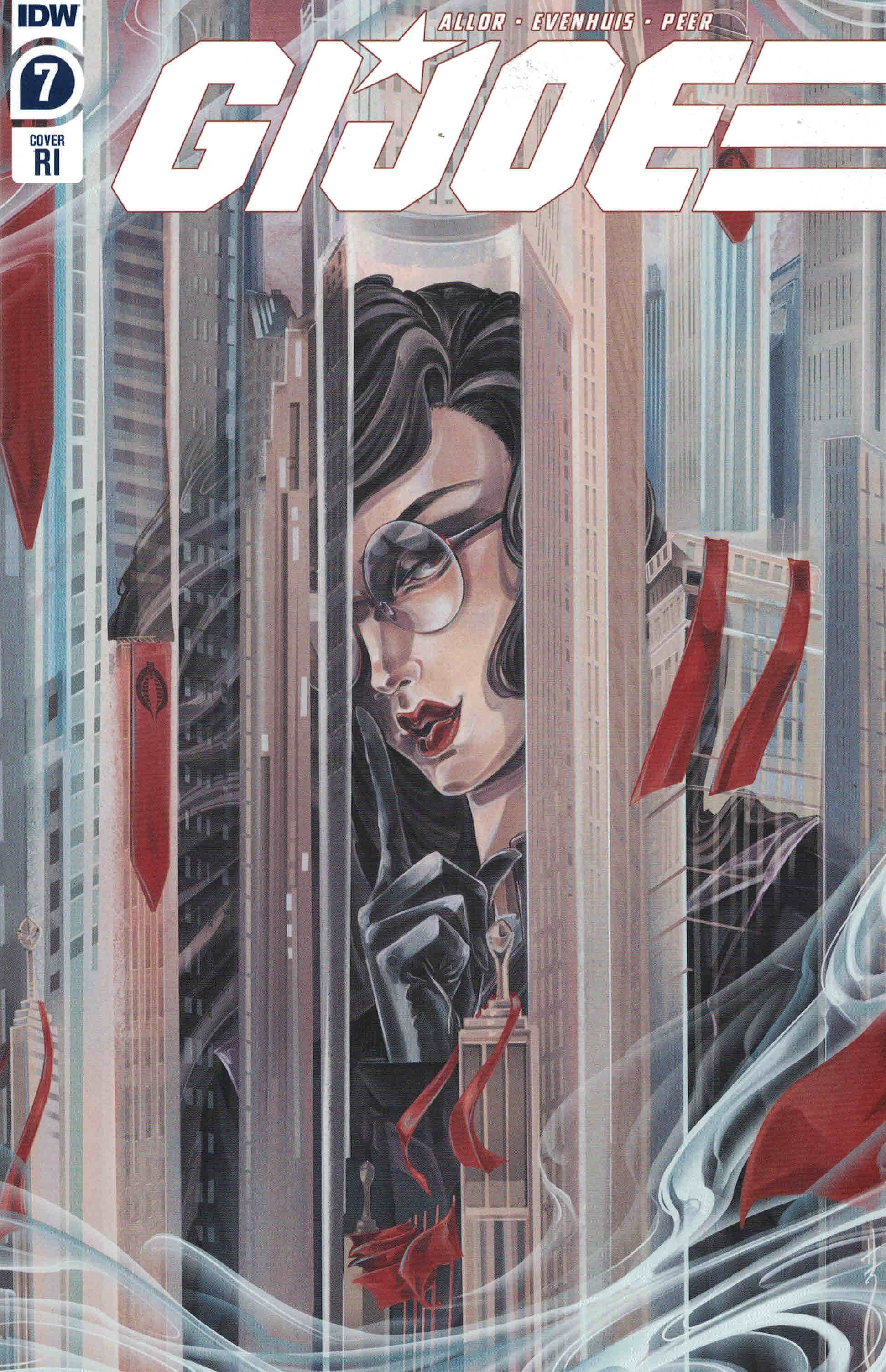 GI Joe #7 1:10 Sara Richard Baroness Variant IDW 2019