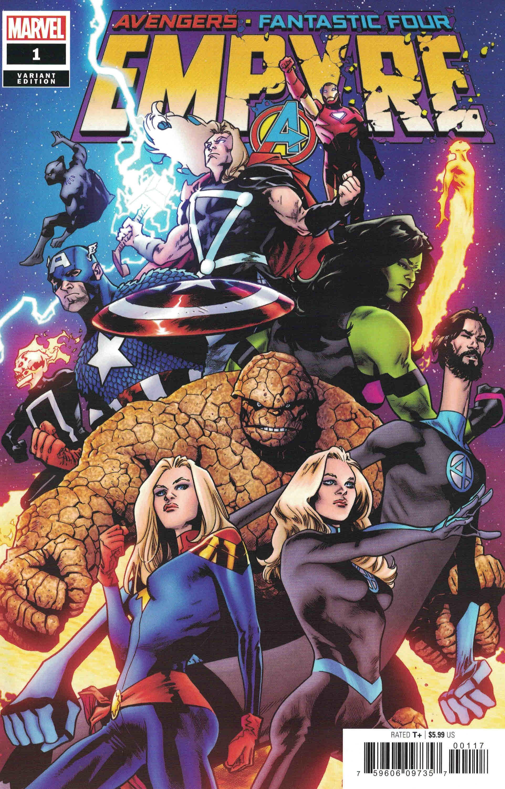 Empyre #1 1:25 Mahmud Asrar Variant Marvel 2020