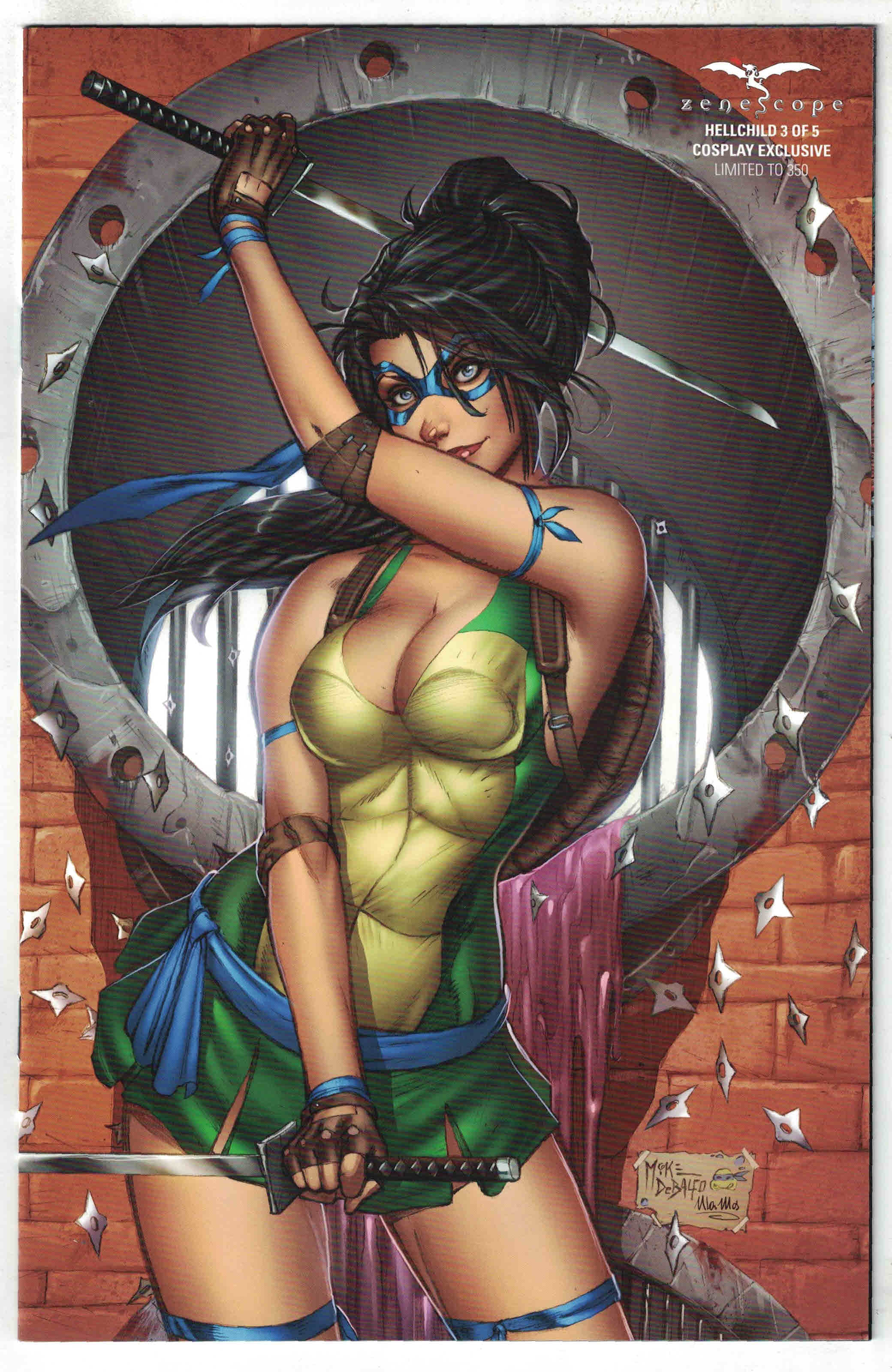 Grimm Fairy Tales Hellchild #3 Mike DeBalfo Cosplay Variant Zenescope VF/NM