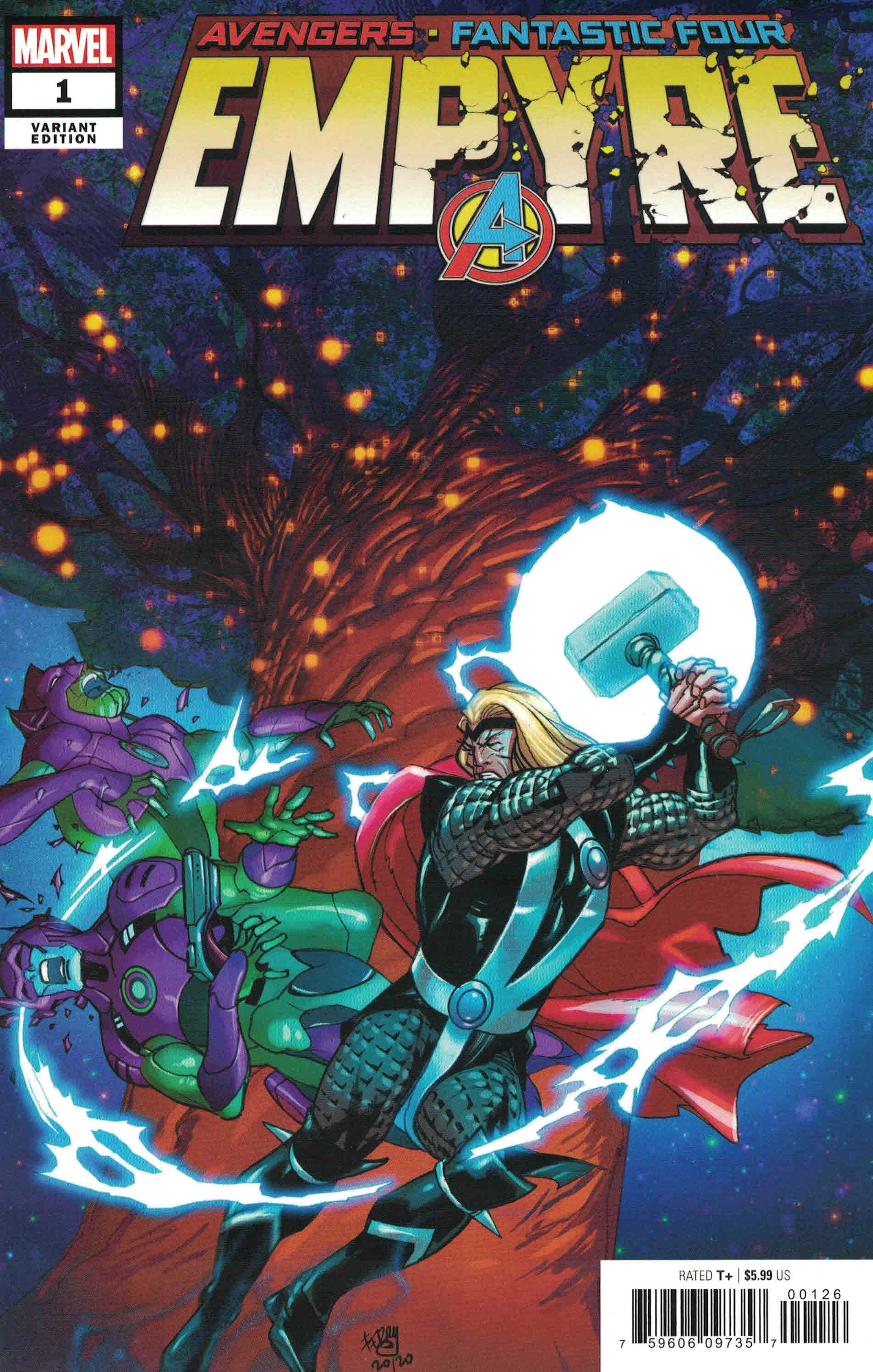 Empyre #1 Pasqual Ferry One-Per-Store Secret Variant Marvel 2020