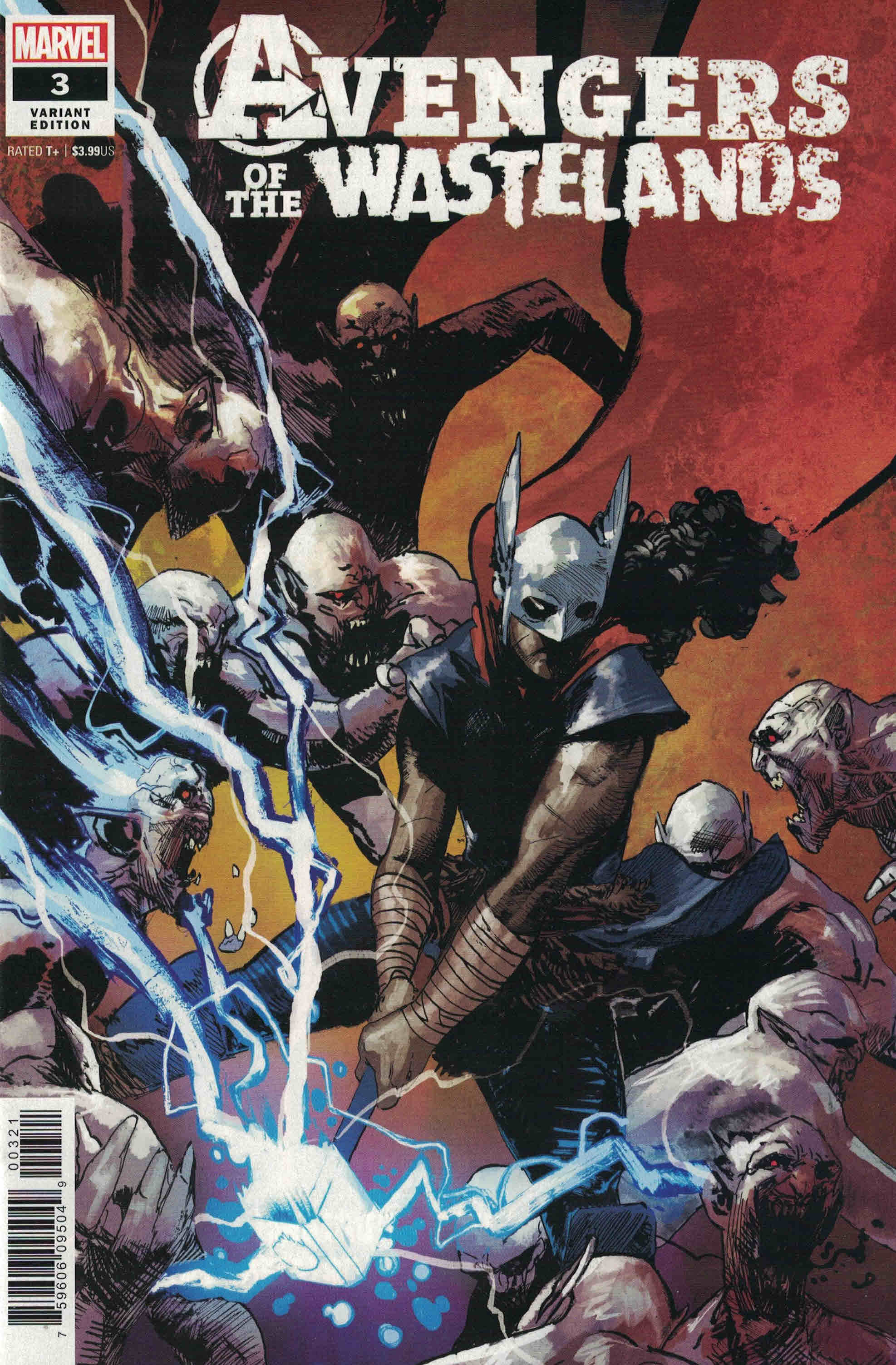 Avengers of the Wastelands #3 1:25 Zaffino Variant Marvel 2020
