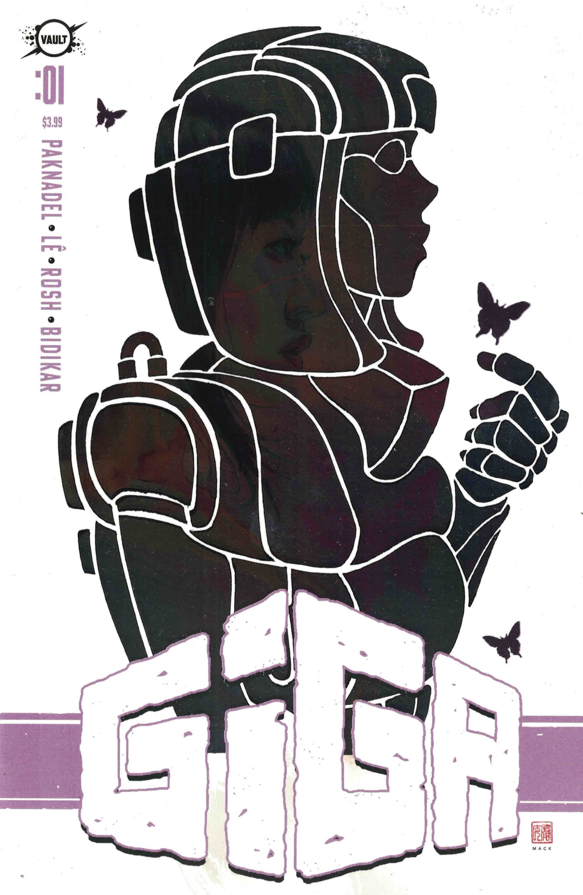 Giga #1 1:30 David Mack Gold Foil Variant Vault 2020 Alex Paknadel John Le