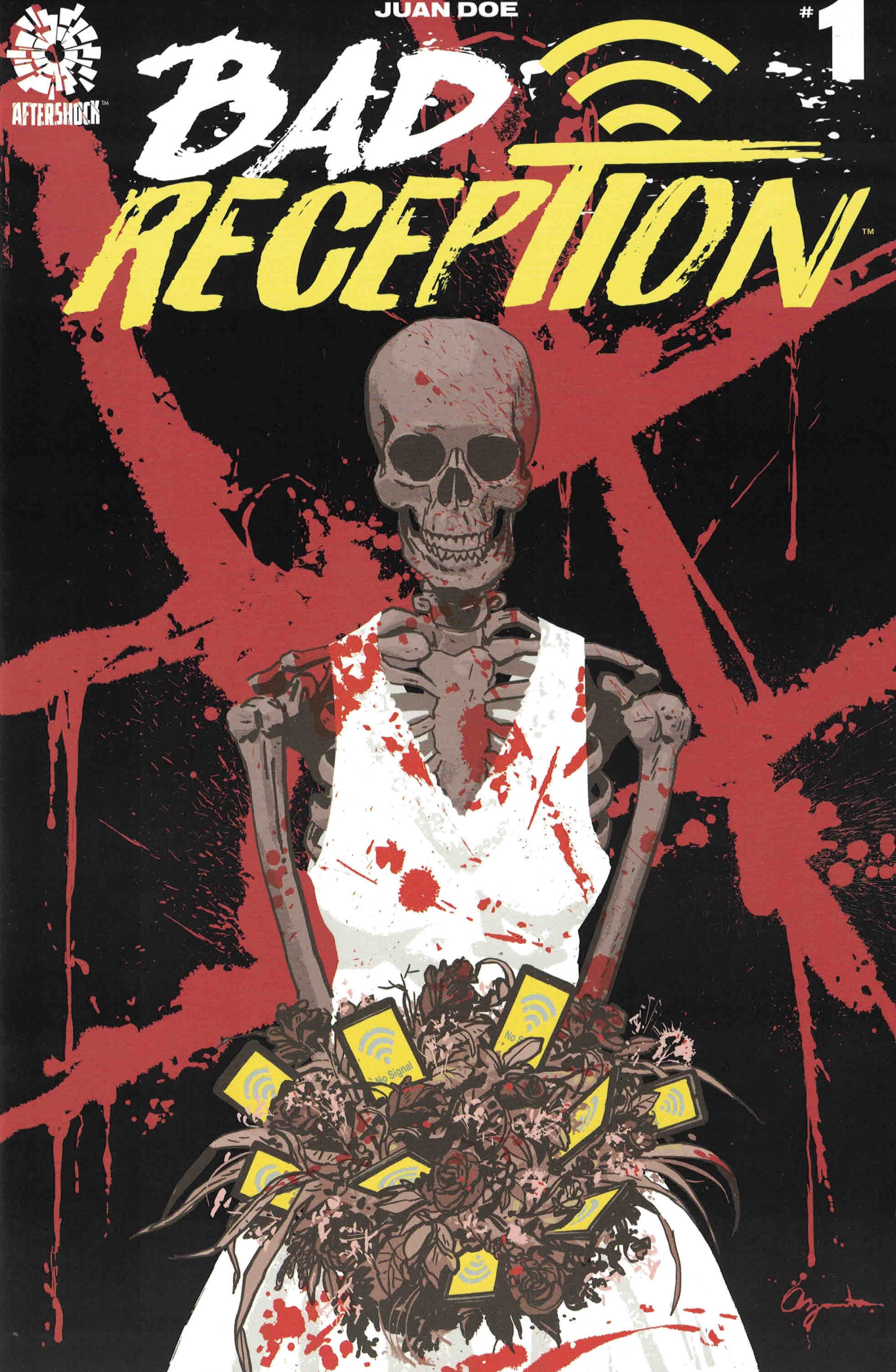 Bad Reception #1 1:10 Paul Azaceta Variant Aftershock 2019 Juan Doe