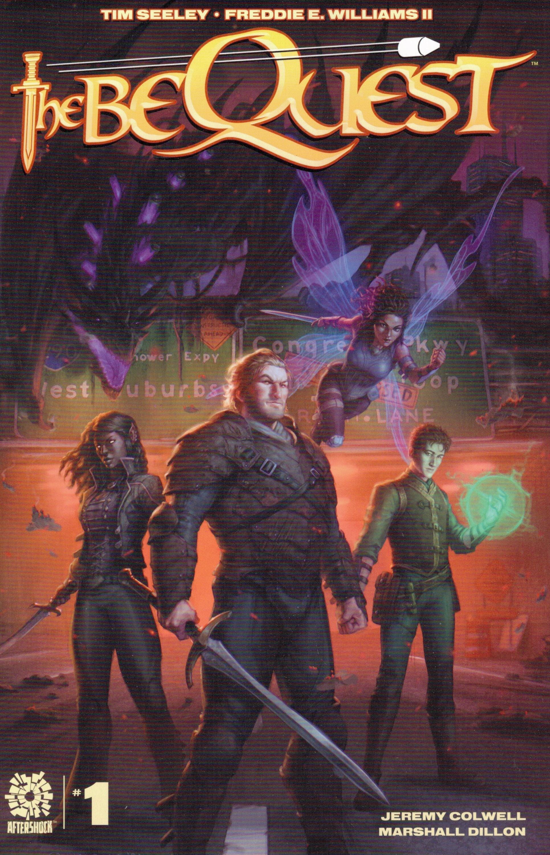 BeQuest #1 1:15 Tyler Walpole Variant Aftershock 2021 Tim Seeley