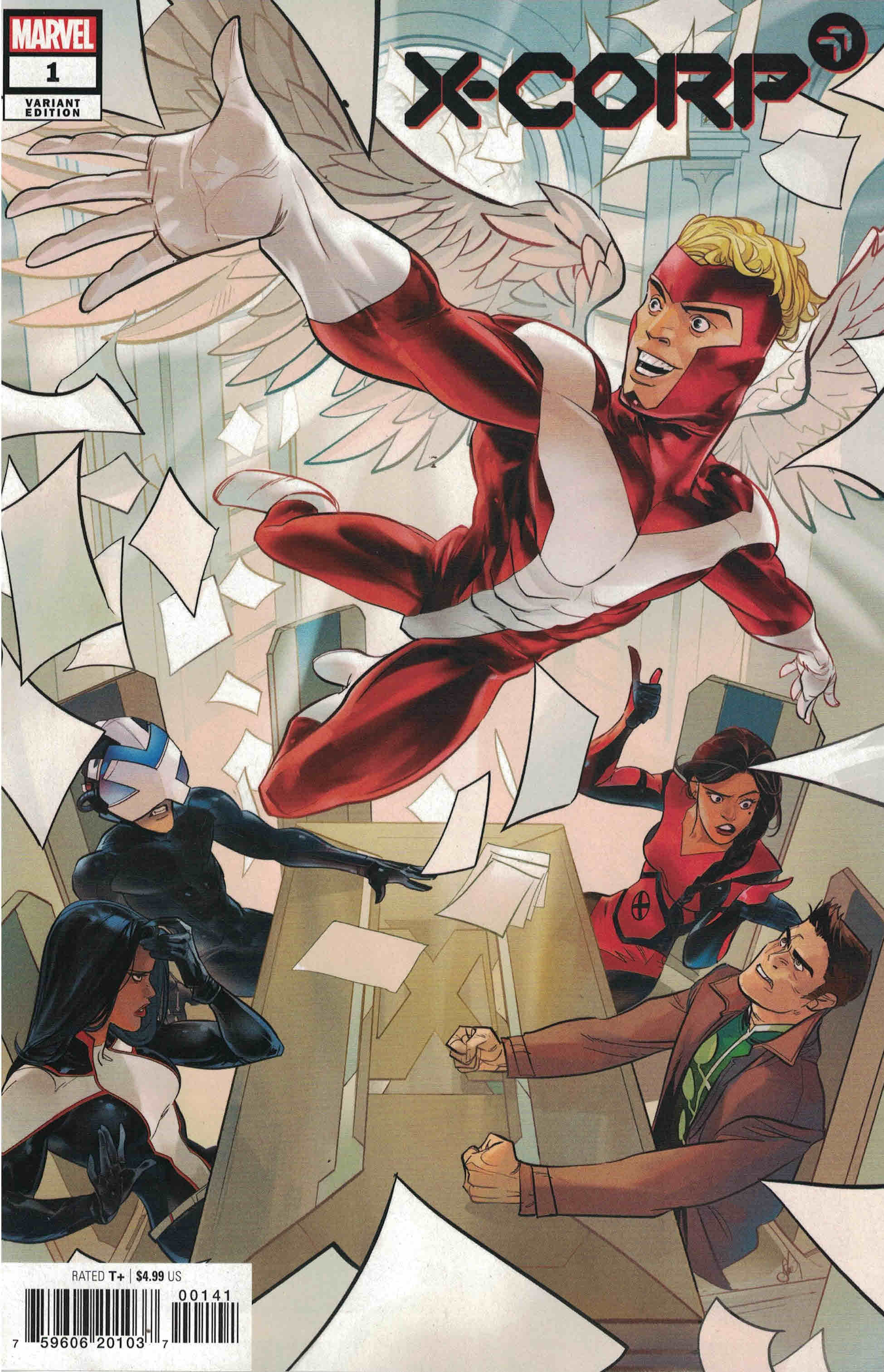 X-Corp #1 1:25 Otto Schmidt Variant Marvel 2021