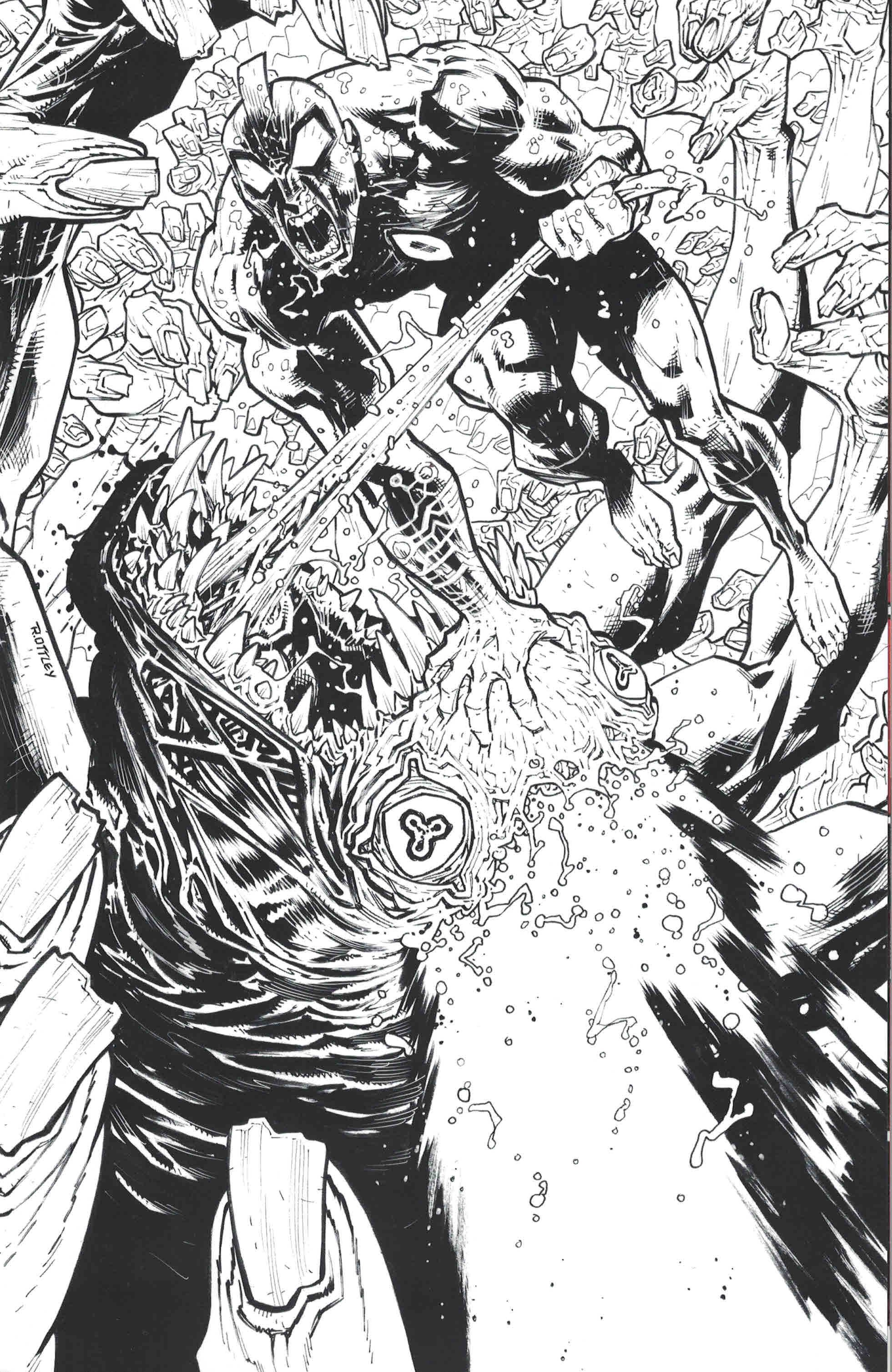 Ultramega #3 1:5 Harren B&W Virgin Variant Image 2021