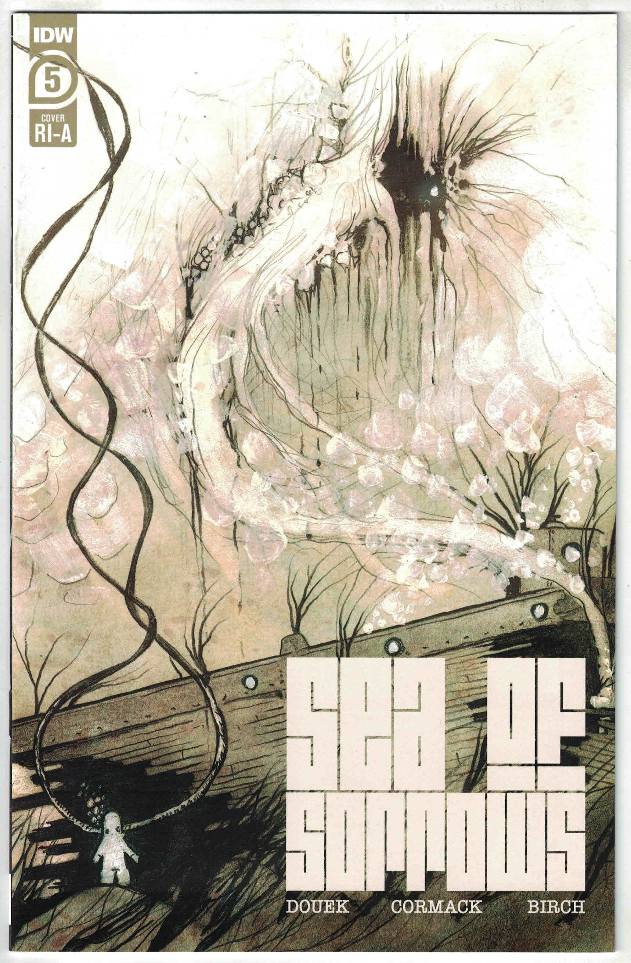 Sea of Sorrows #5 1:10 Jerz RI Variant IDW 2020 VF/NM