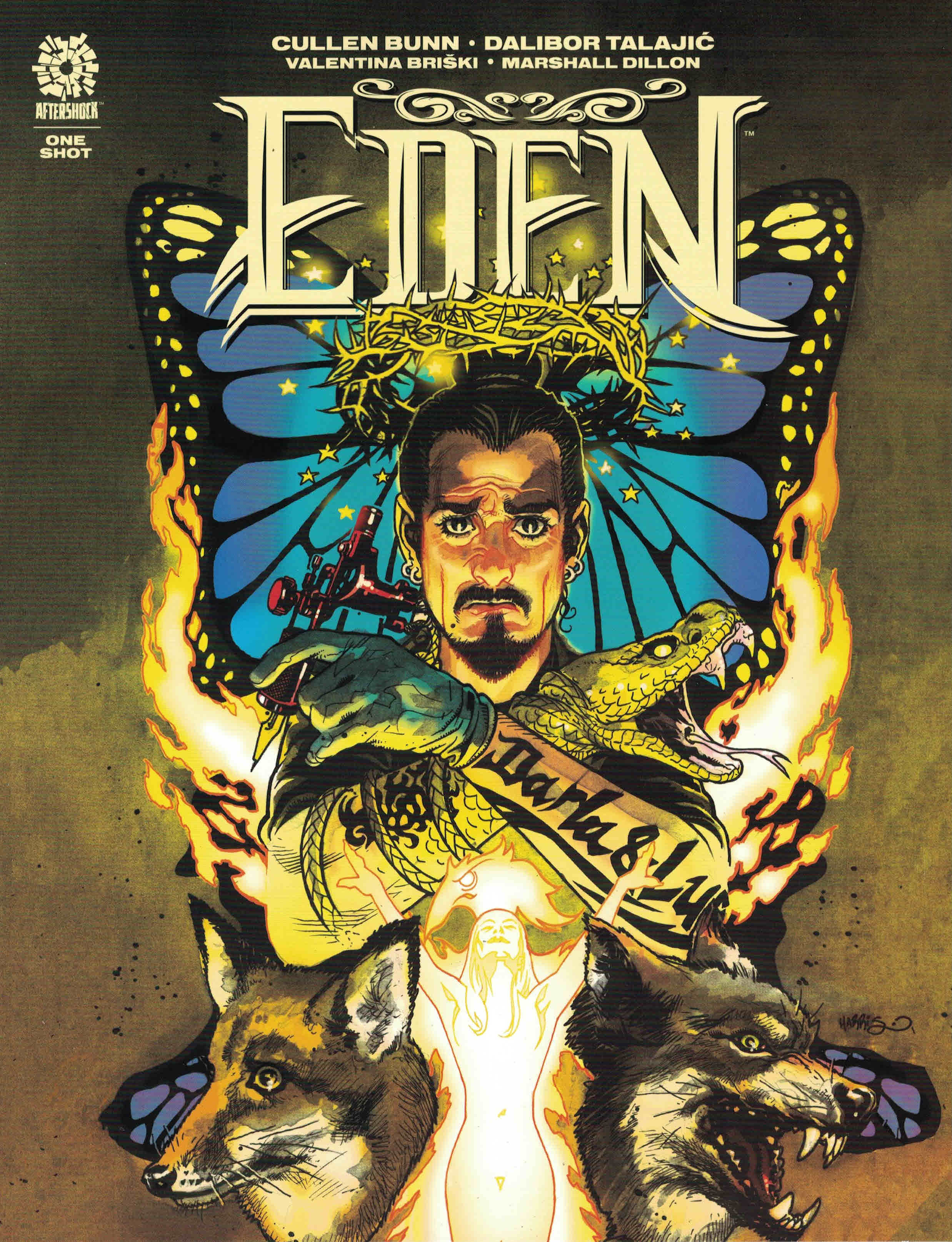 Eden #1 1:10 Tony Harris Variant Aftershock 2021 Cullen Bunn