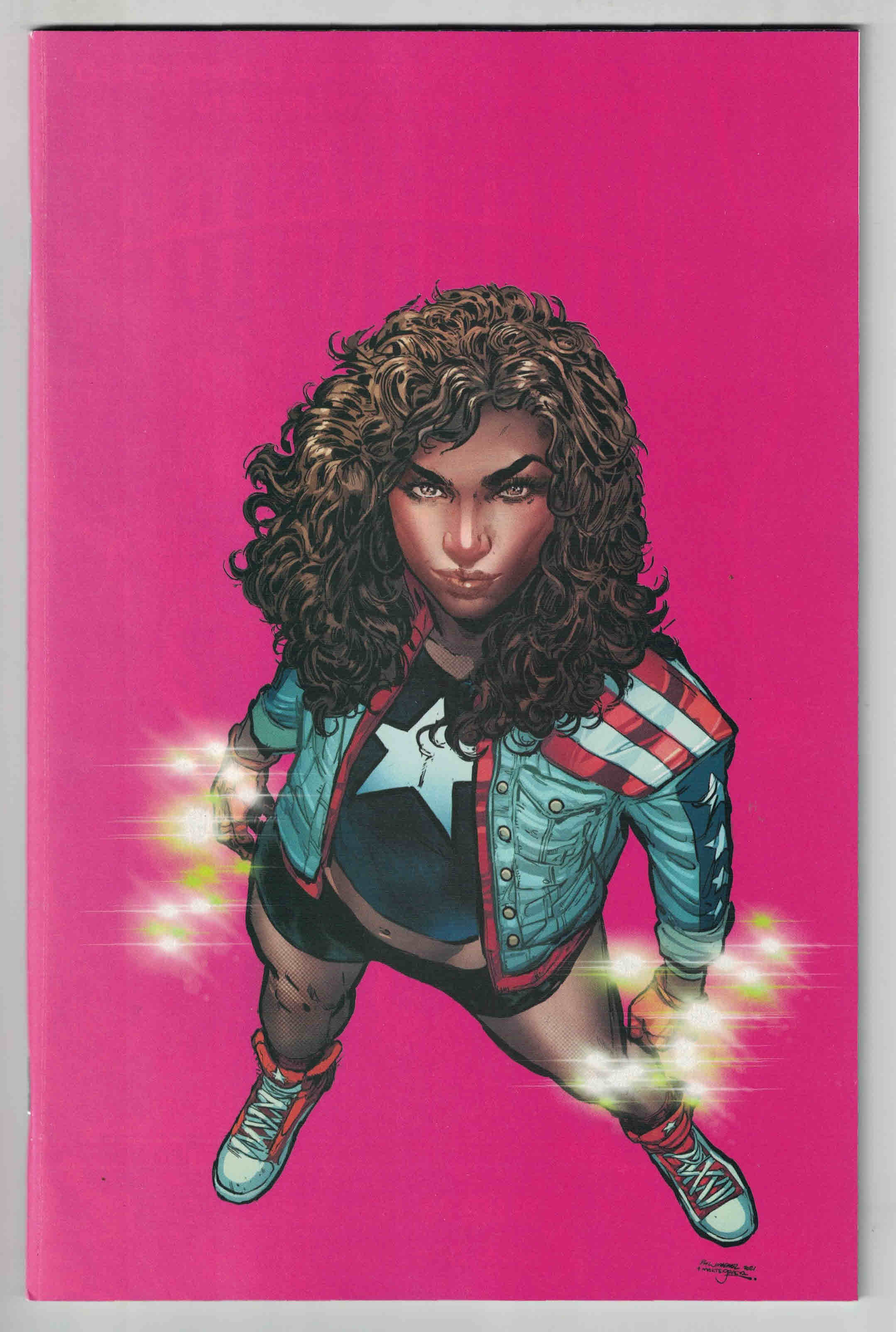 Marvels Voices Pride #1 1:50 Jimenez America Chavez Virgin Variant 2021 VF/NM