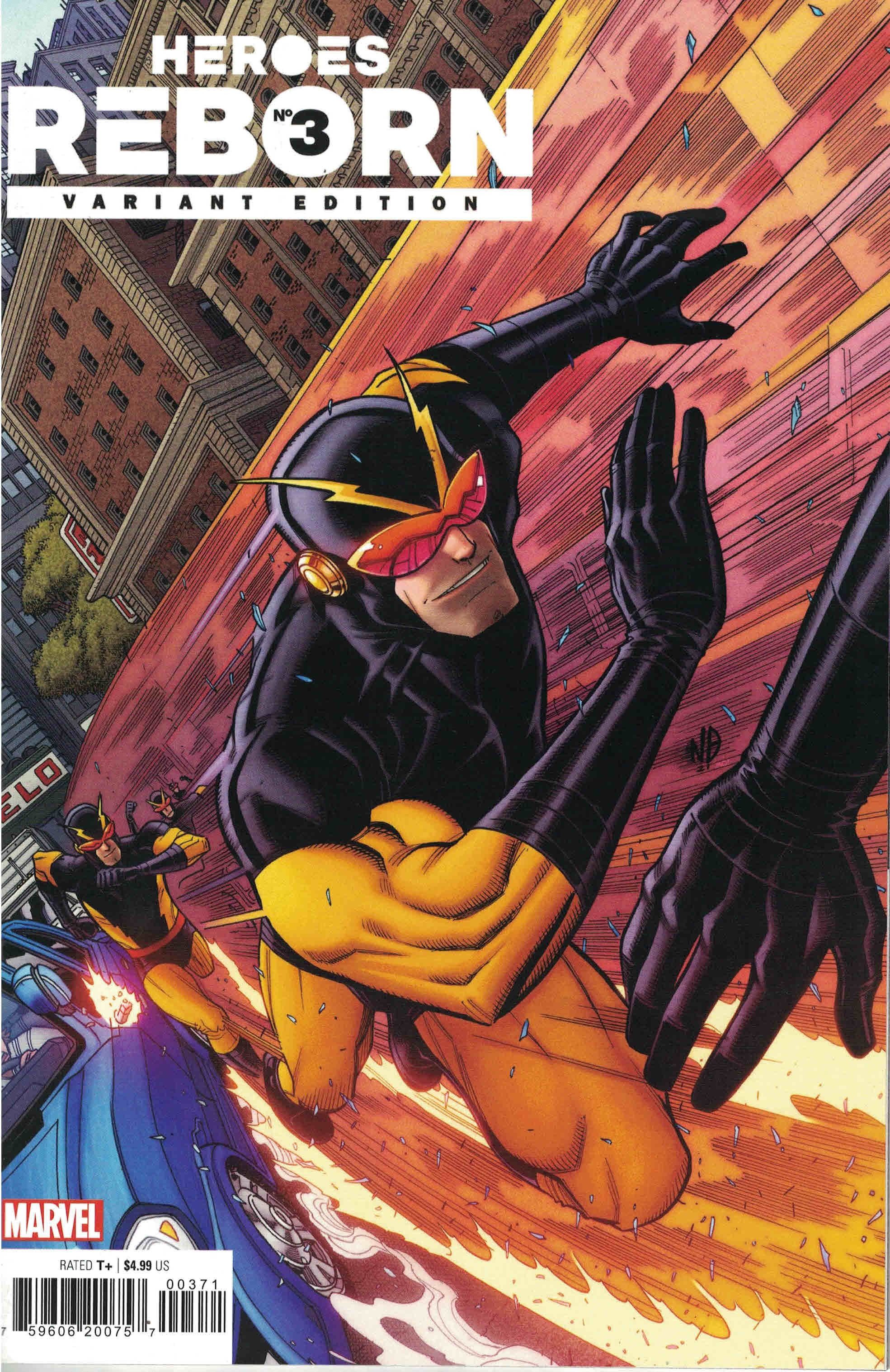 Heroes Reborn #3 1:25 Bradshaw Variant Marvel 2021