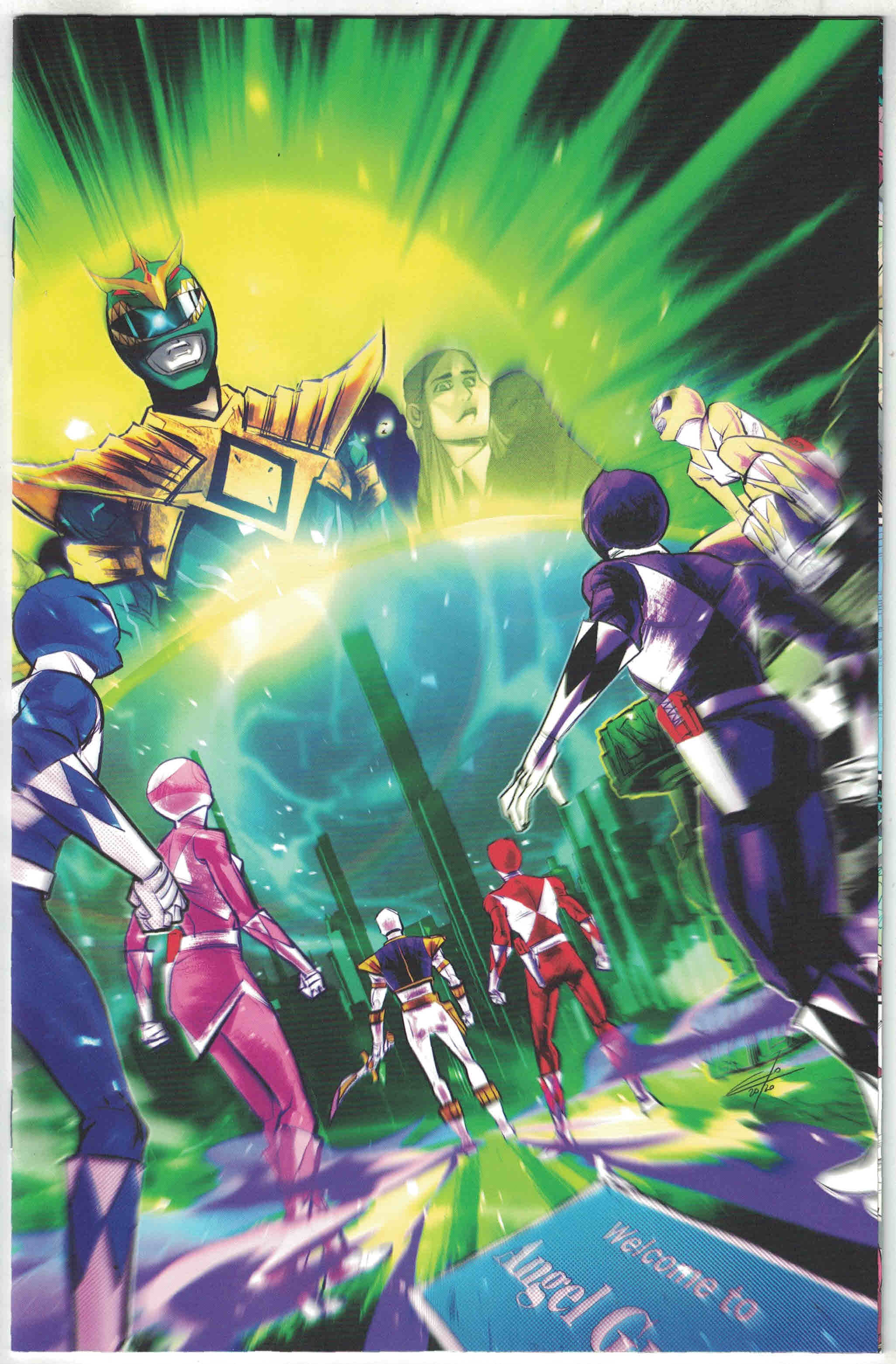 Mighty Morhpin #6 1:15 Eleonora Carlini Virgin Variant Boom 2020 Parrott VF/NM