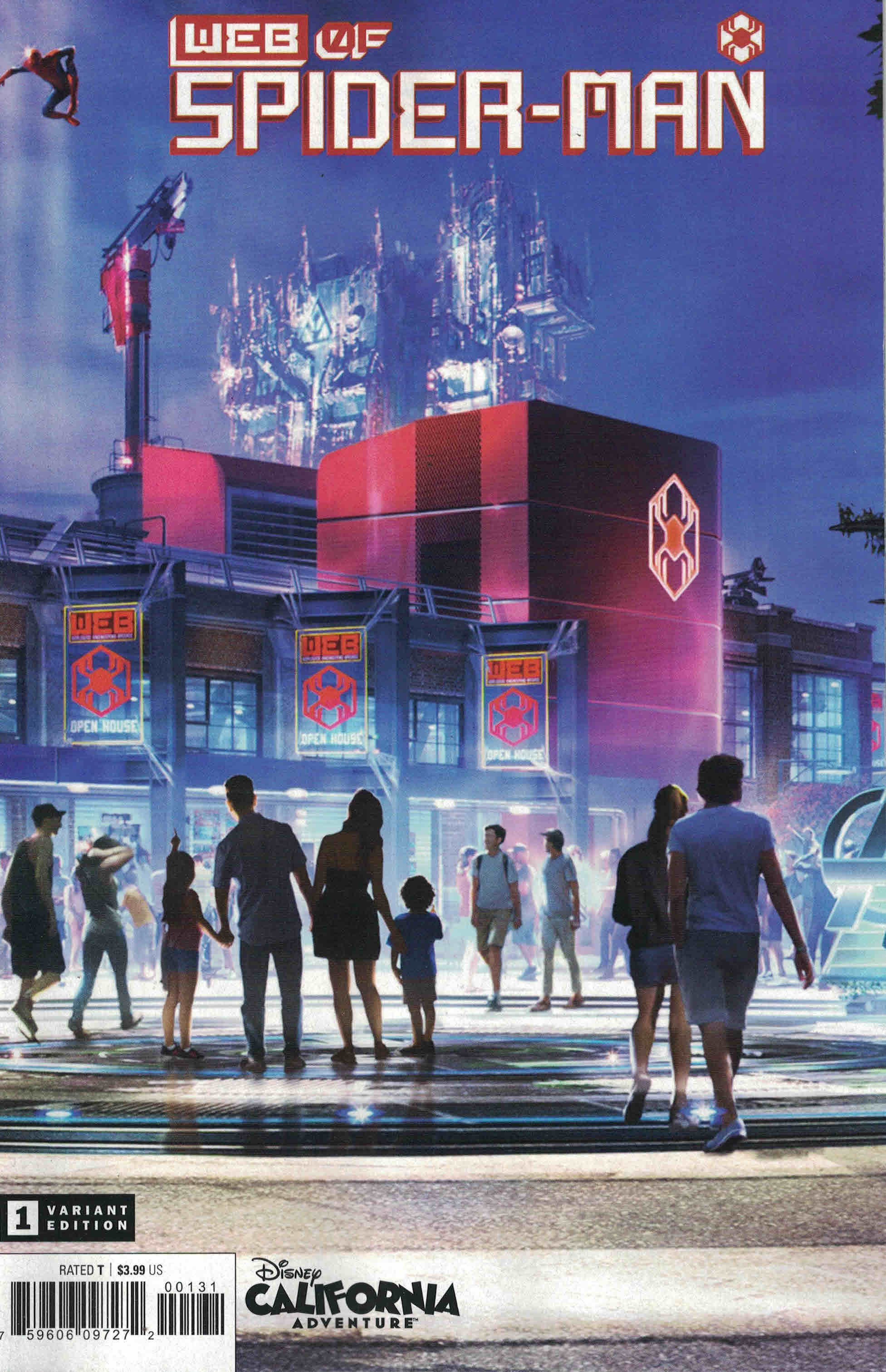 Web of Spider-Man #1 Matuszak Attraction Variant Marvel 2021 1st Harley Keener