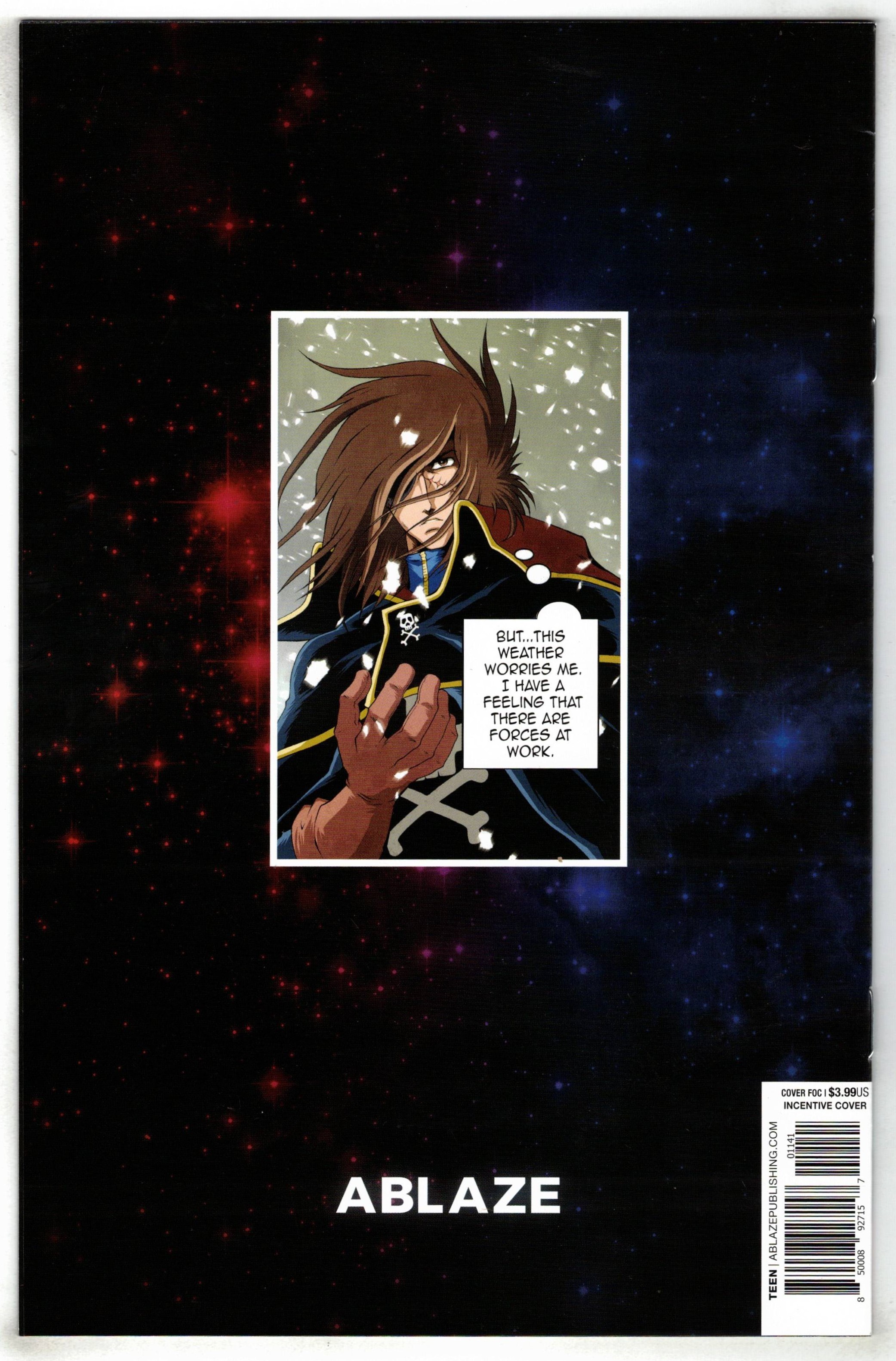 Space Pirate Captain Harlock #1 1:25 Werther DellEdera Variant