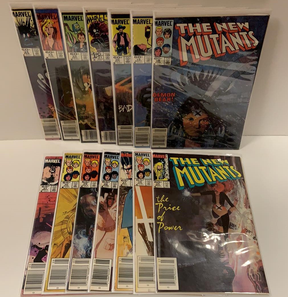 New Mutants #18-31 Complete Run Demon Bear Warlock Legion Marvel 1983 VF/NM
