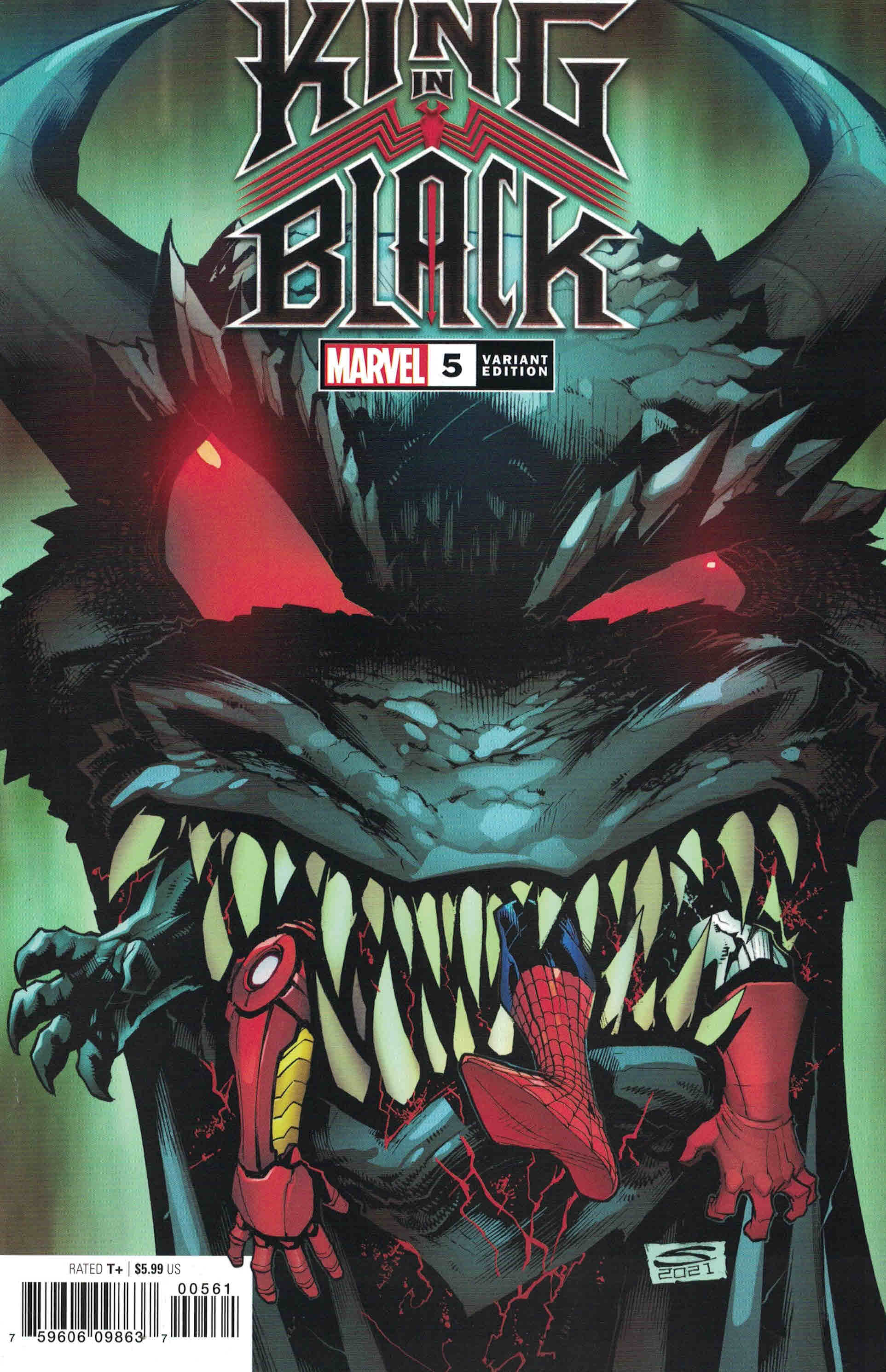 King in Black #5 1:50 Sandoval Variant Marvel 2020 Cates Stegman