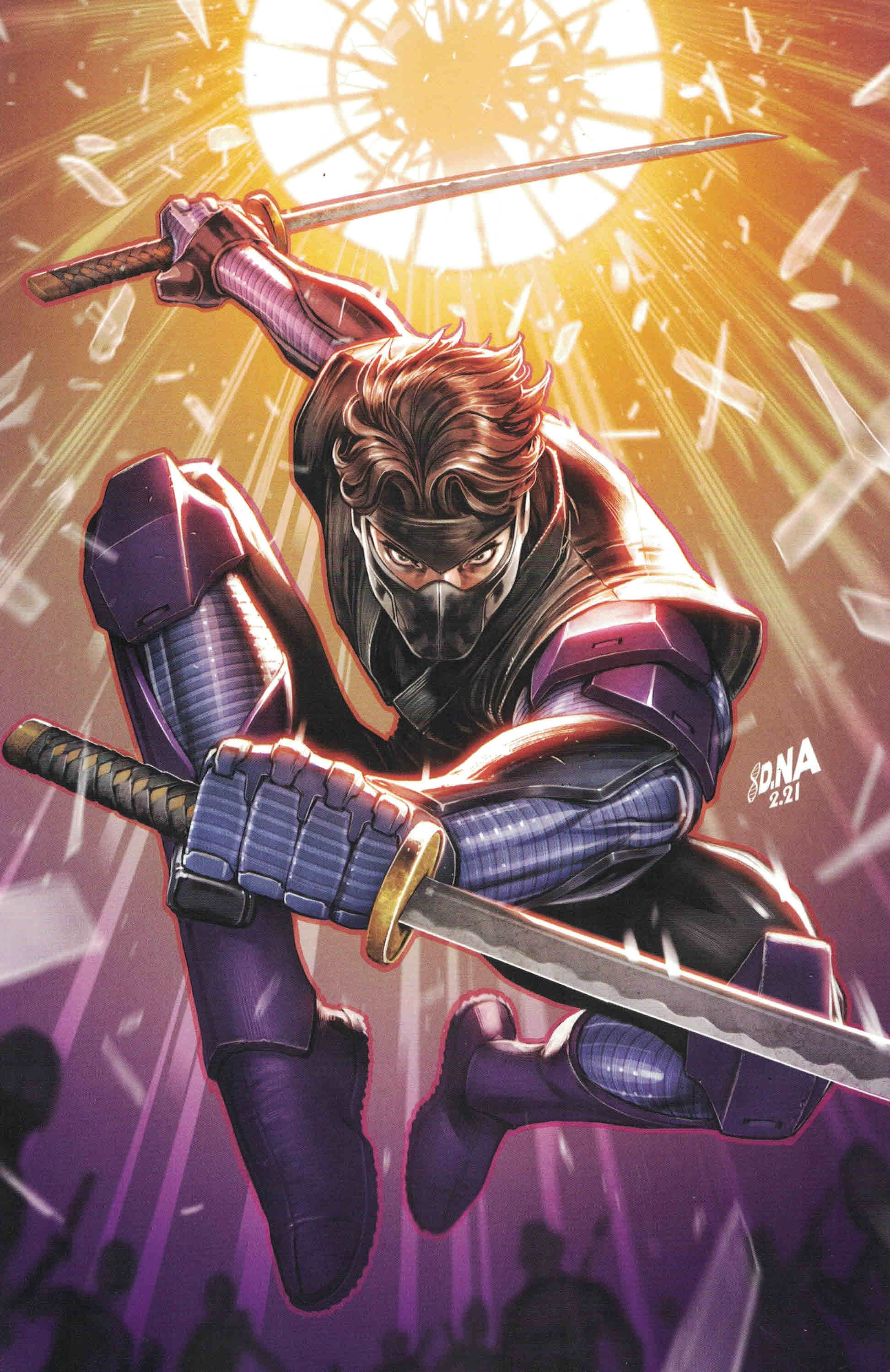 Ninjak #1 1:25 Nakayama Virgin Variant Valiant 2021