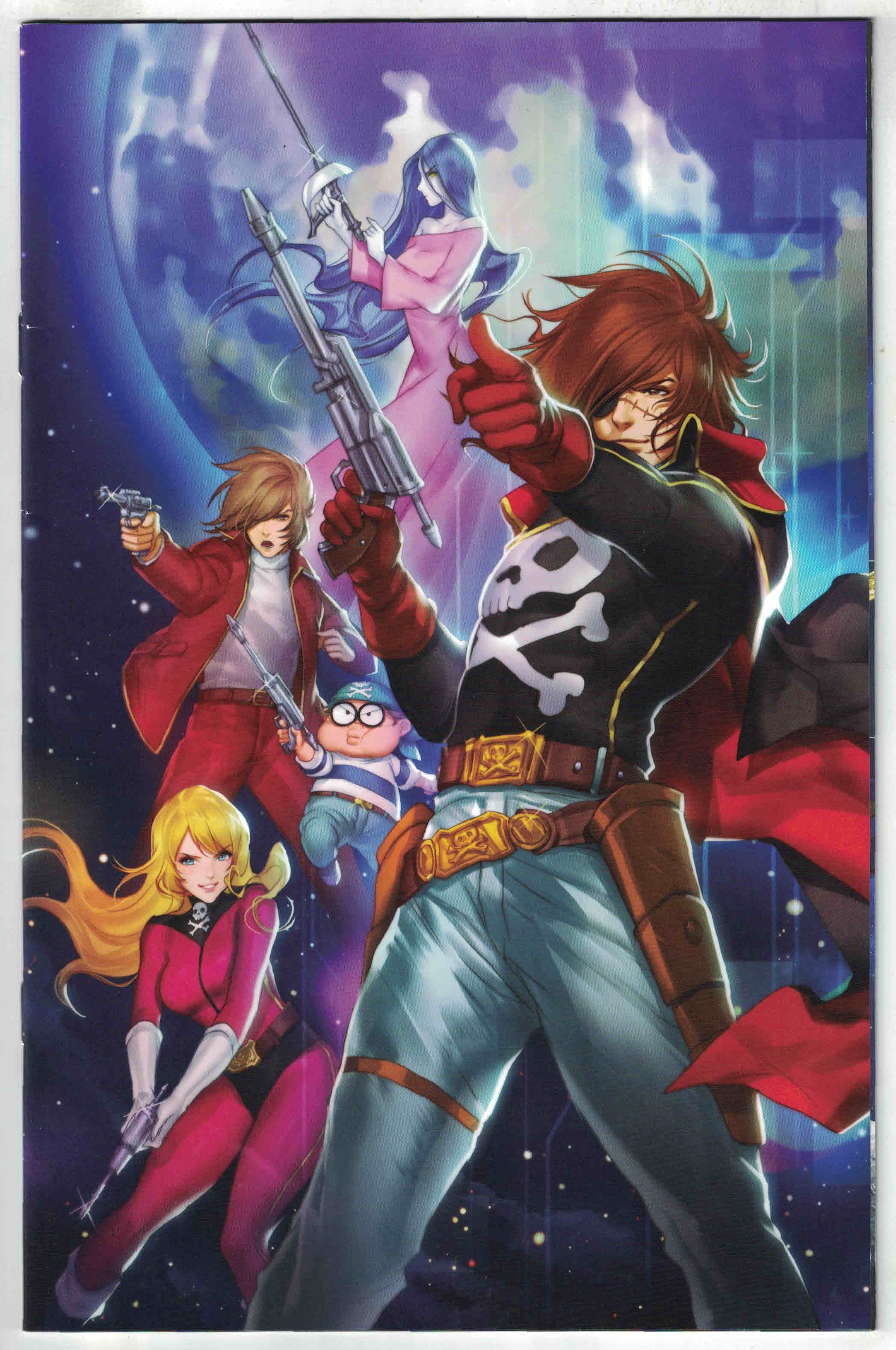 Space Pirate Captain Harlock #1 1:40 Alquie Virgin Variant Ablaze 2021 VF/NM