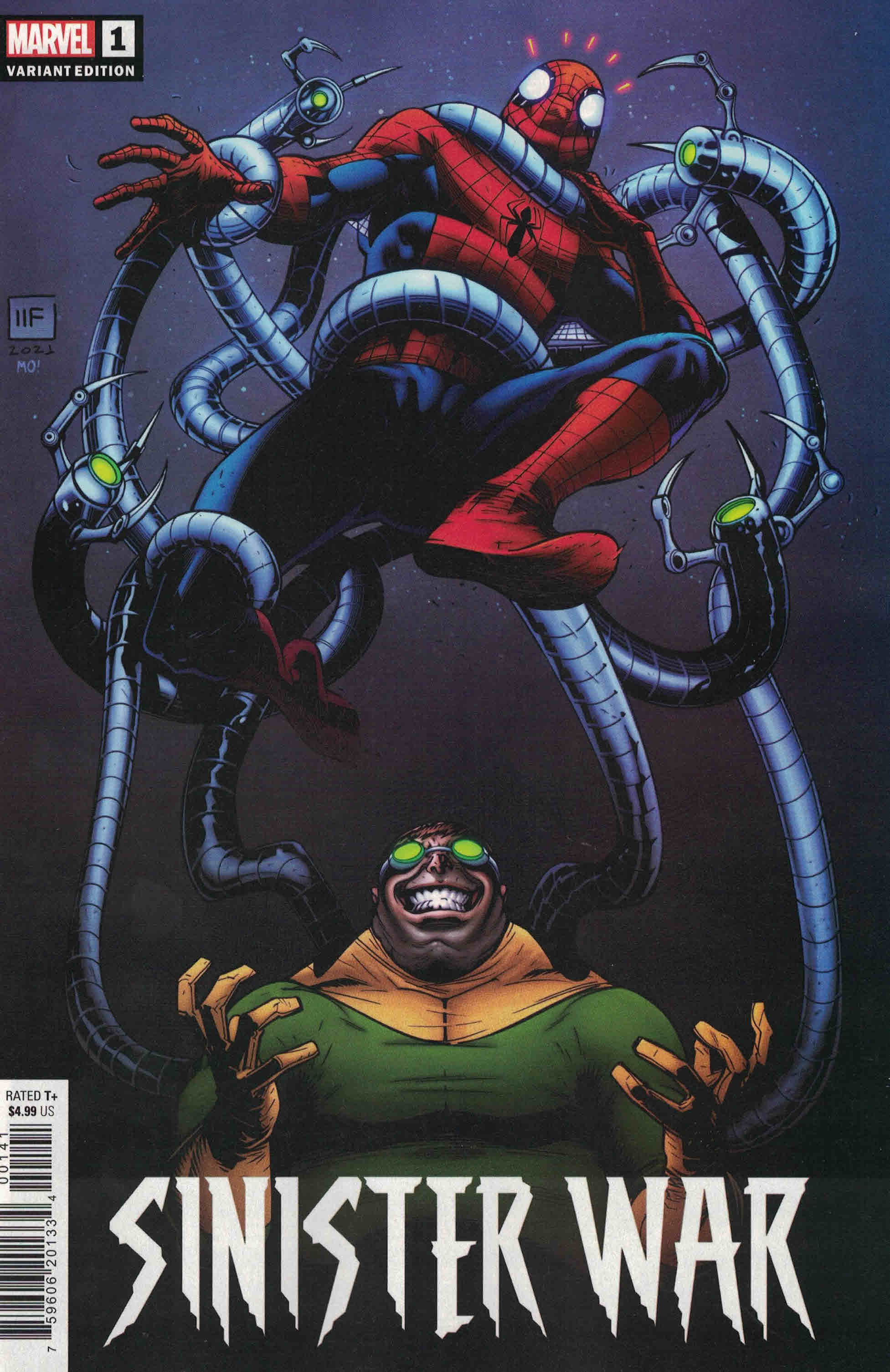 Sinister War #1 1:25 Ferreira Variant Marvel 2021