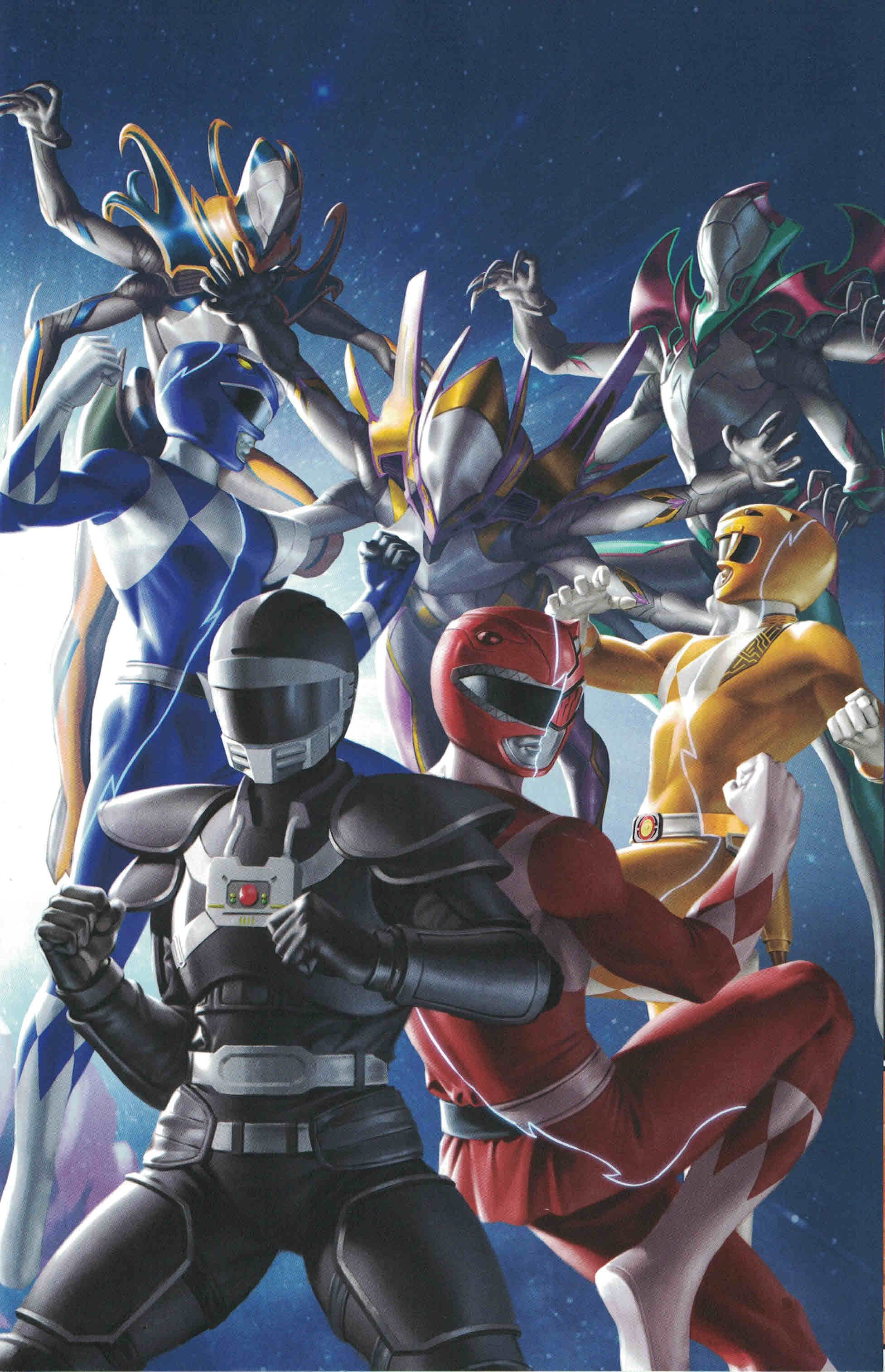 Power Rangers Unlimited Edge of Darkness #1 Yoon Virgin Variant Boom! 2021
